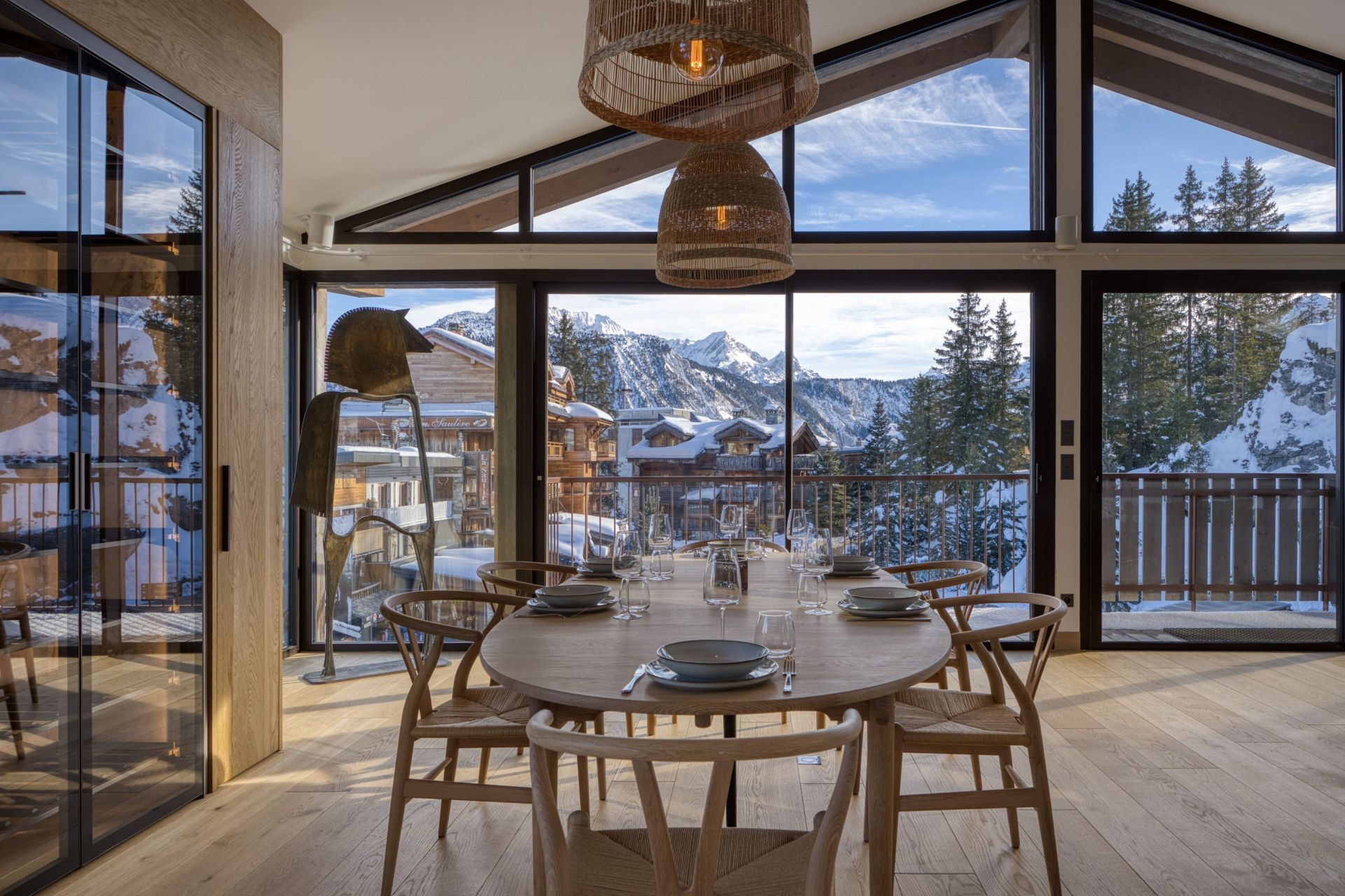 luxury apartment 6 Rooms for seasonal rent on COURCHEVEL (73120)