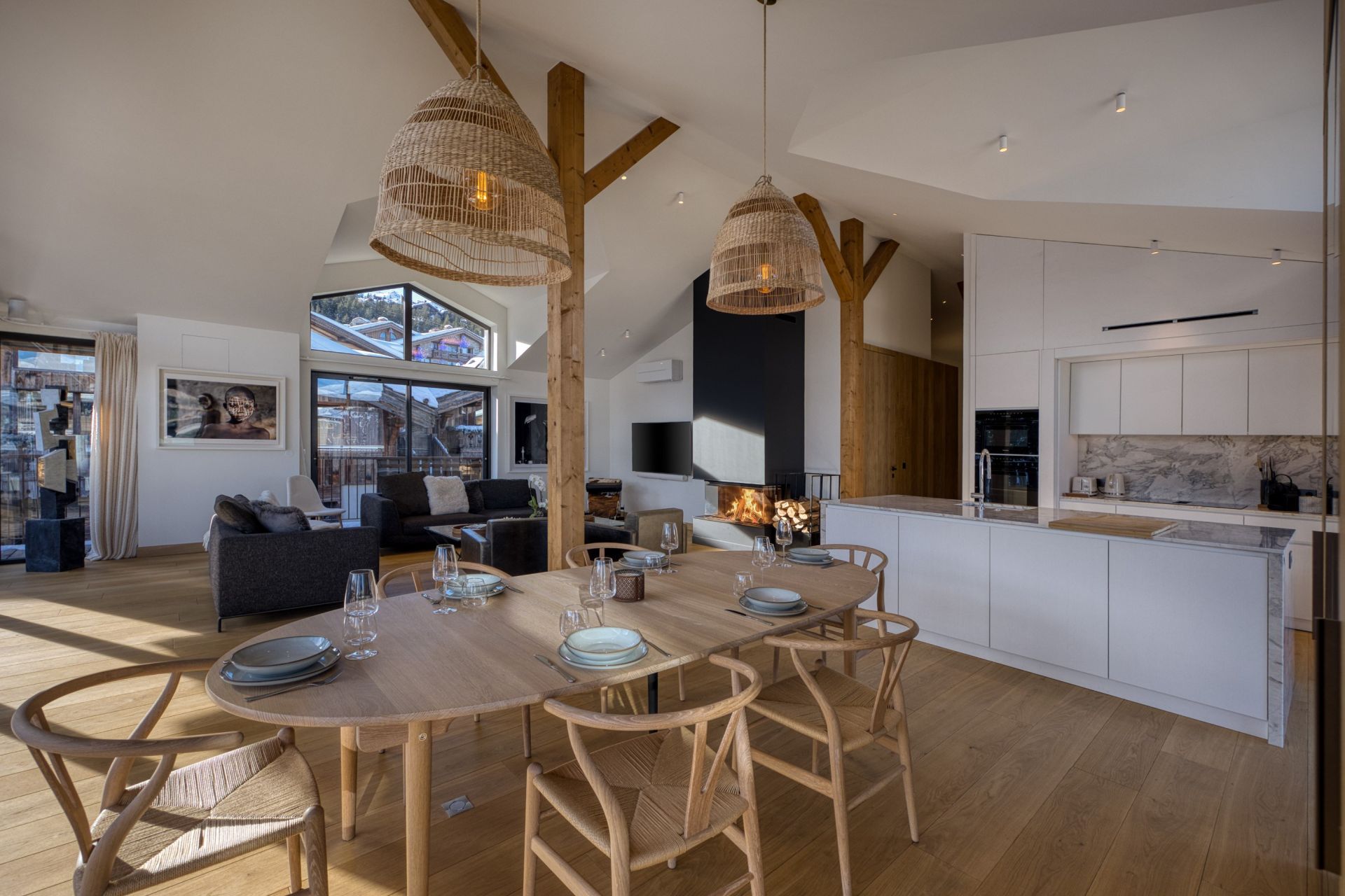 luxury apartment 6 Rooms for seasonal rent on COURCHEVEL (73120)