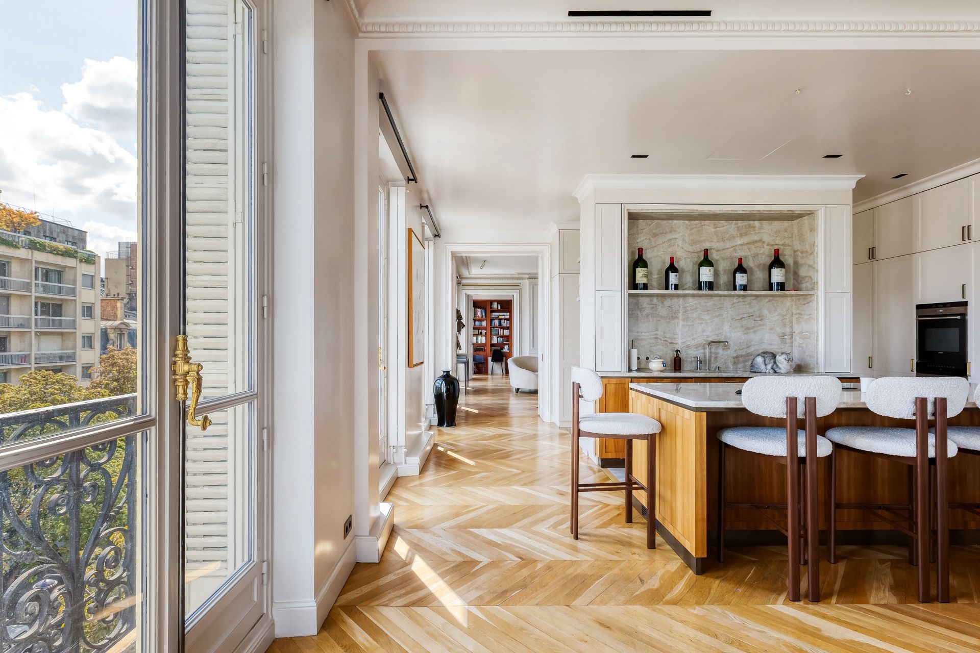 appartement de luxe 7 Pièces en location sur PARIS (75008)