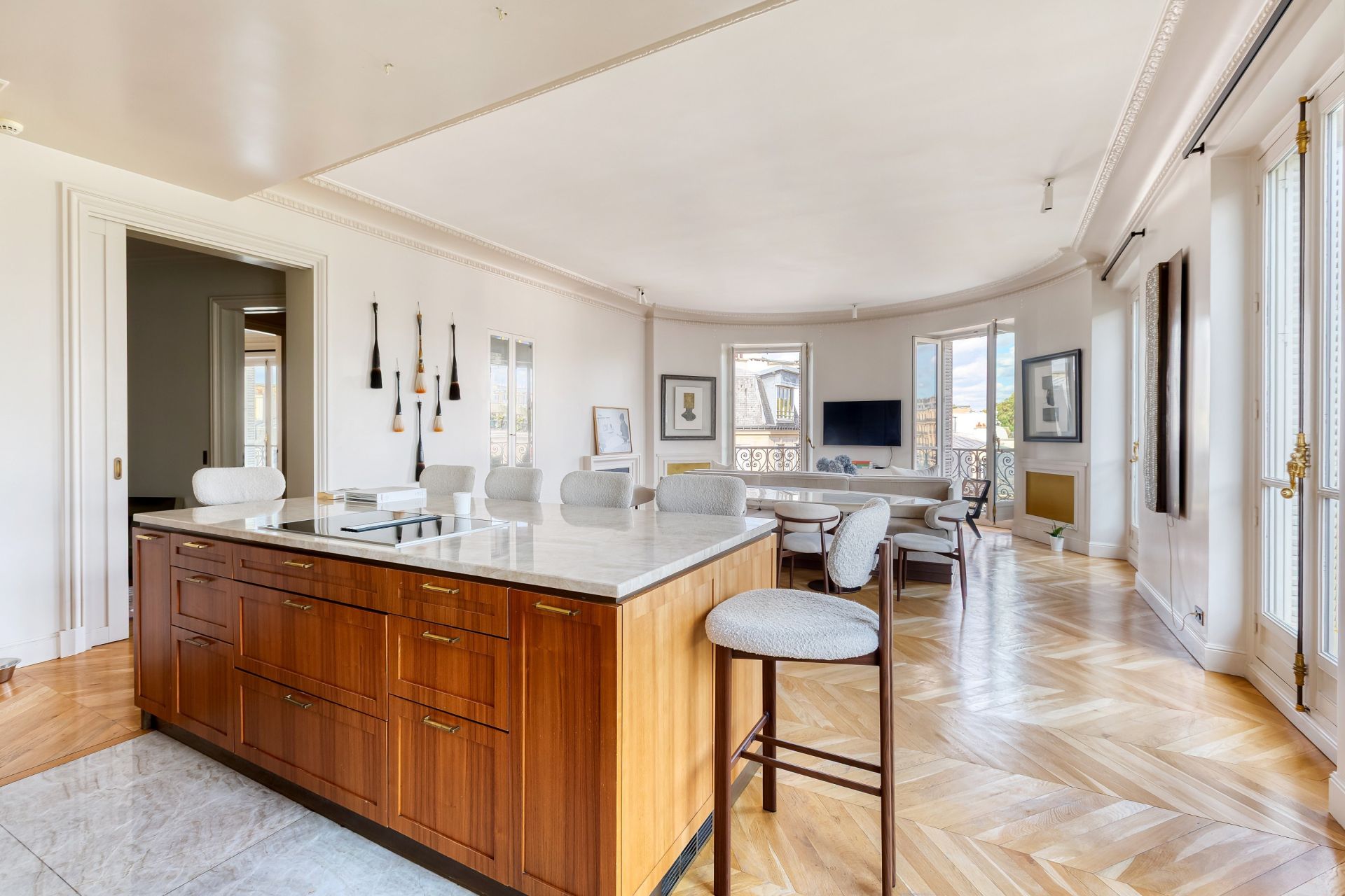 appartement de luxe 7 Pièces en location sur PARIS (75008)