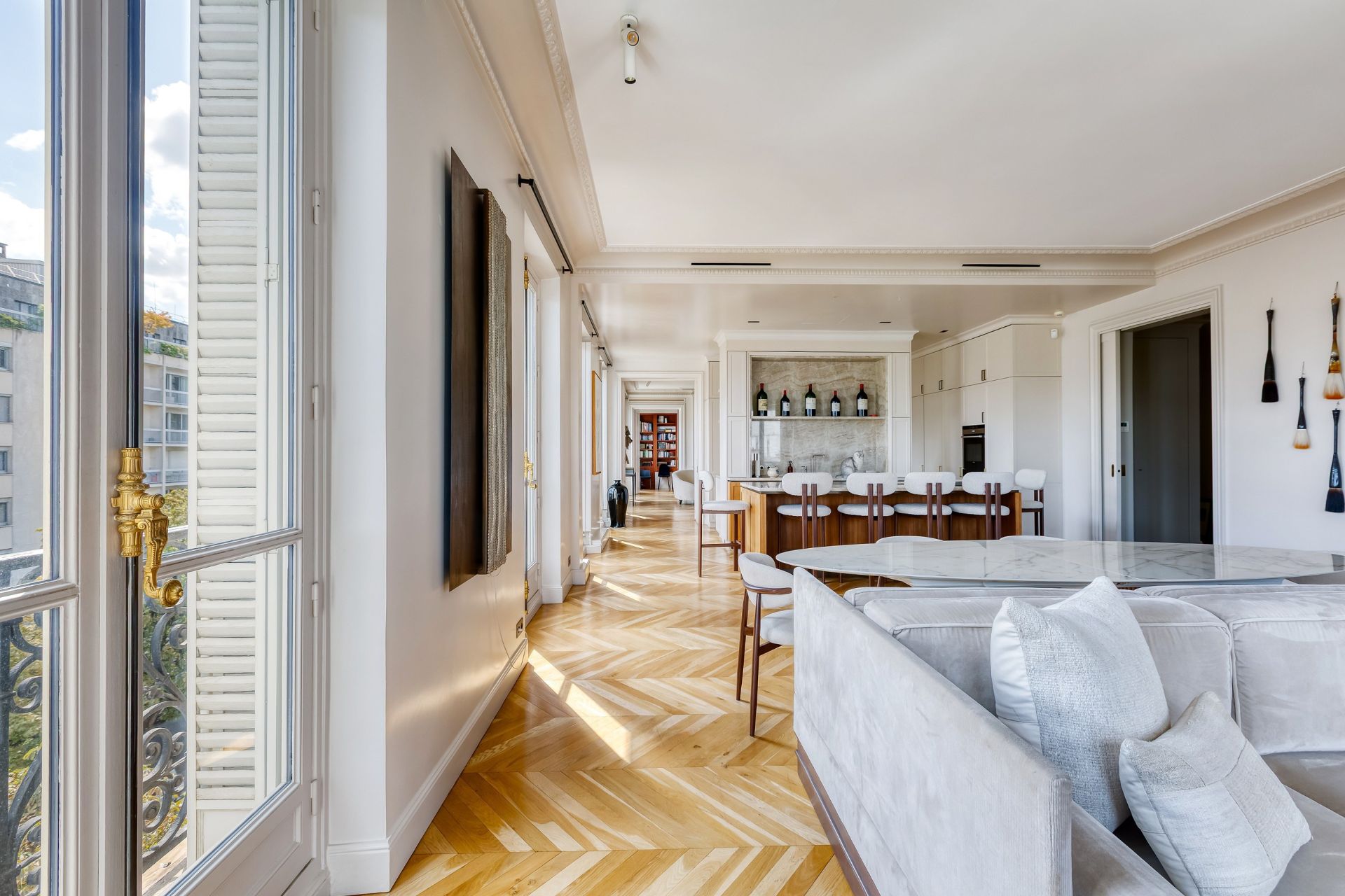 appartement de luxe 7 Pièces en location sur PARIS (75008)