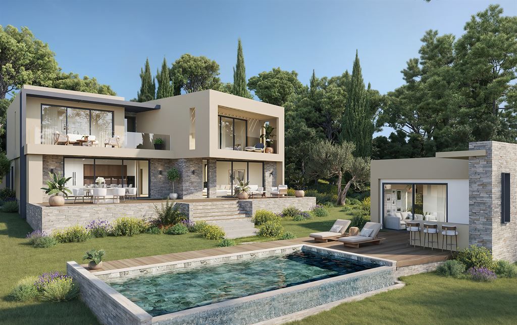 maison contemporaine 6 Pièces en vente sur MOUGINS (06250)