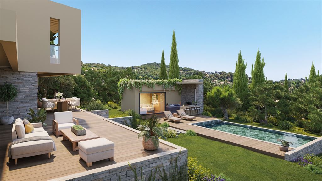 maison contemporaine 6 Pièces en vente sur MOUGINS (06250)
