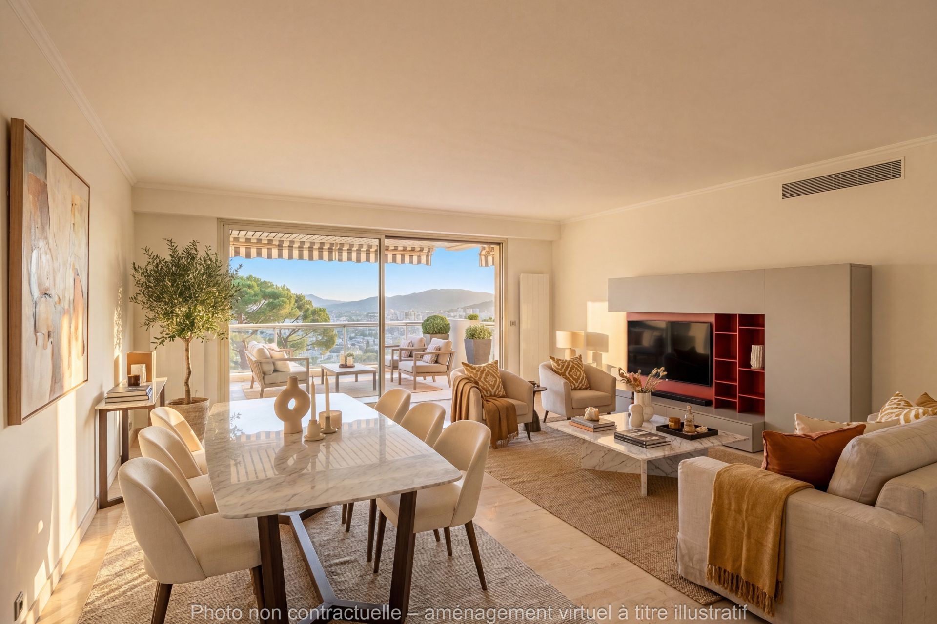 appartement de luxe 3 Pièces en vente sur LE CANNET (06110)