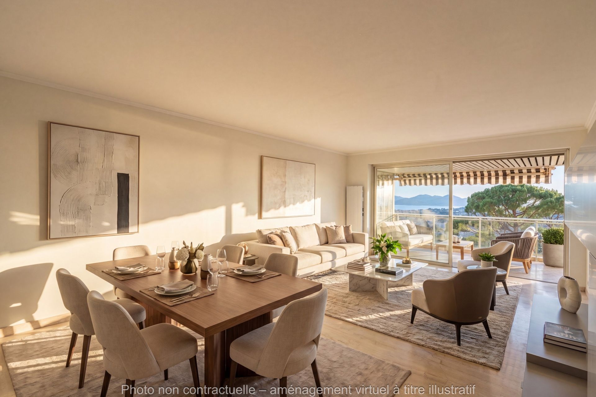 appartement de luxe 3 Pièces en vente sur LE CANNET (06110)