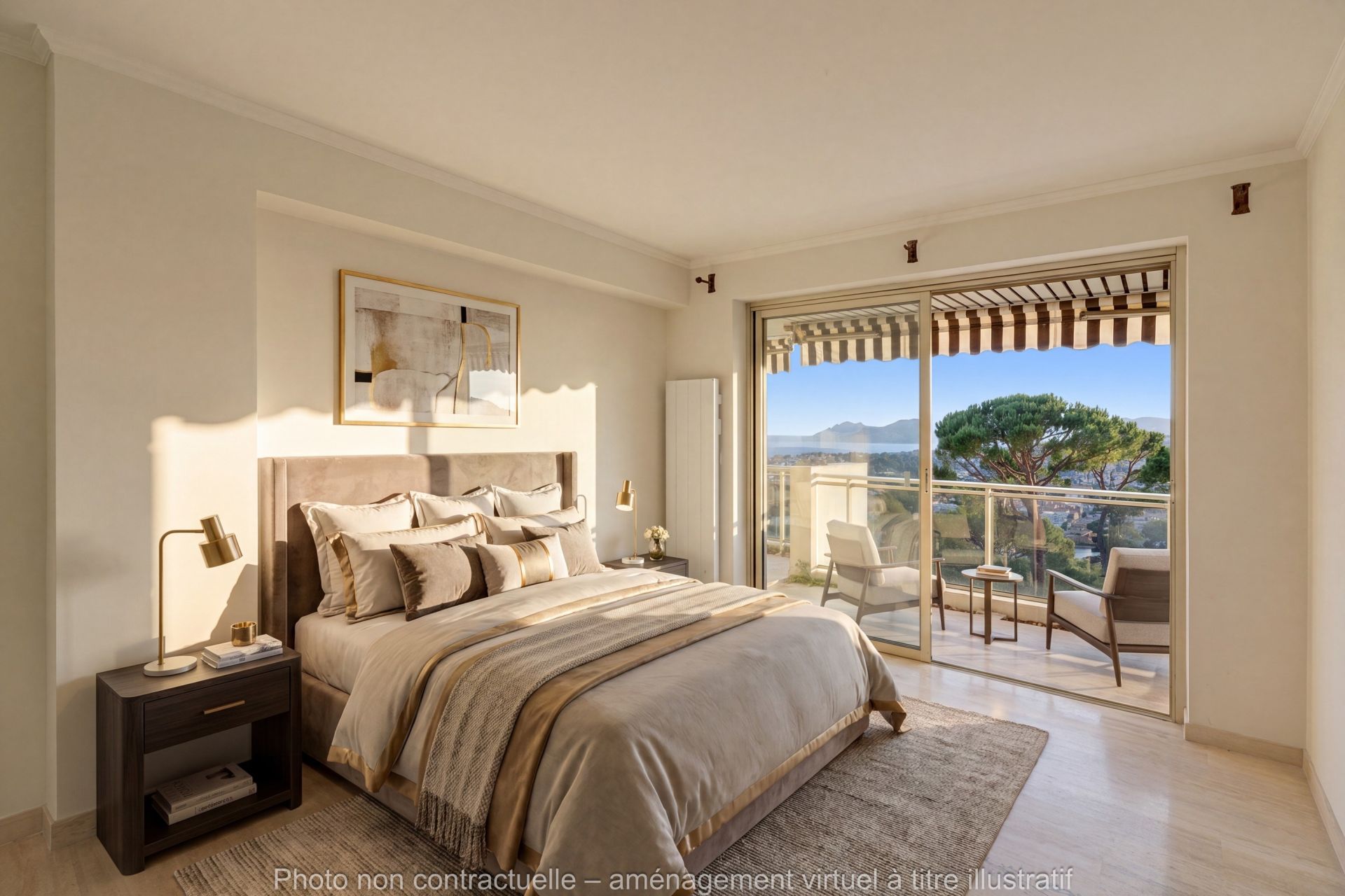appartement de luxe 3 Pièces en vente sur LE CANNET (06110)
