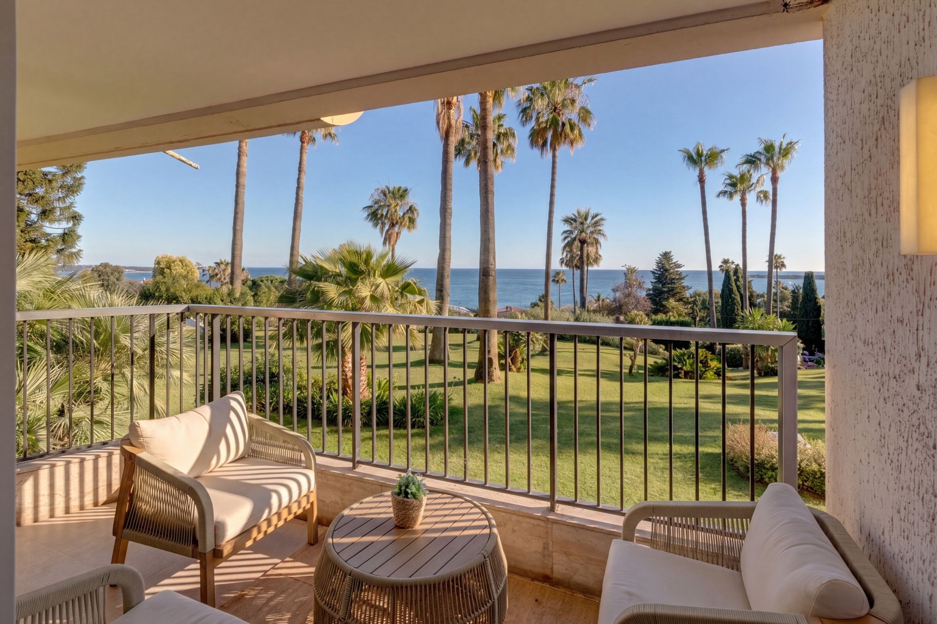 luxury apartment 4 Rooms for sale on CANNES (06400)
