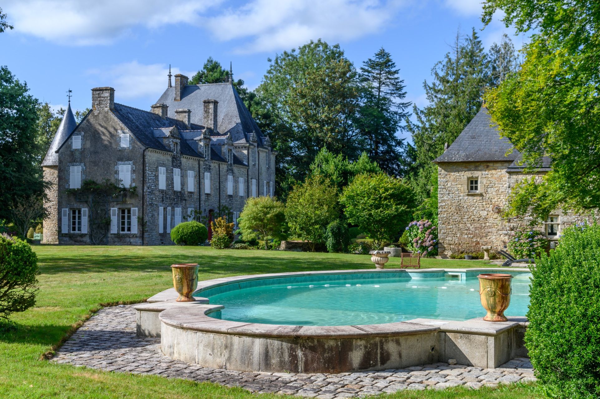 manoir 14 Pièces en vente sur LA VRAIE CROIX (56250)