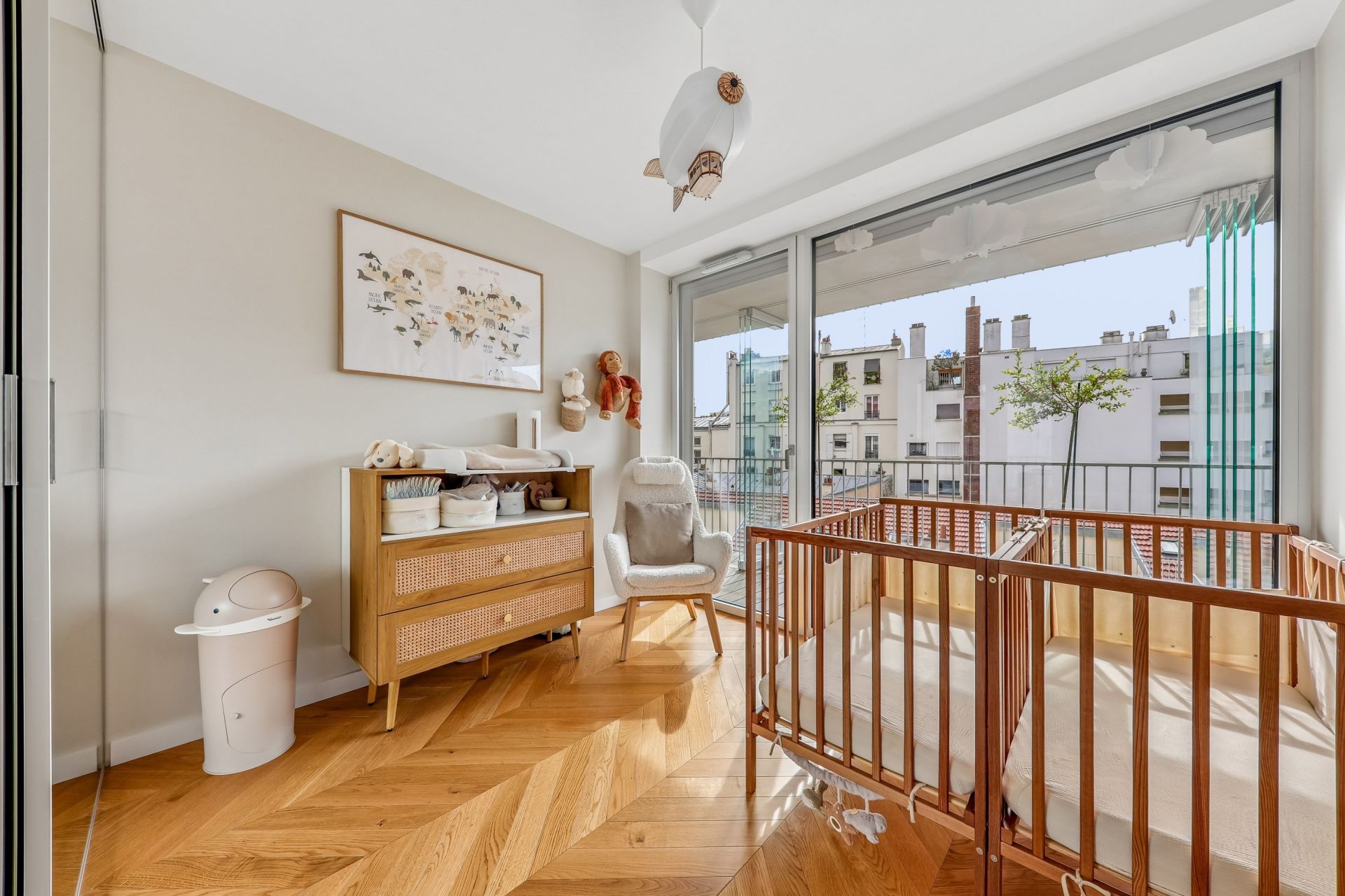 luxury apartment 3 Rooms for sale on PARIS (75018)