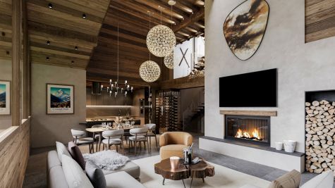 Vente Chalet de luxe Les Houches 8&nbsp;Pièces 261.4&nbsp;m²