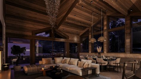 Vente Chalet de luxe Les Houches 8&nbsp;Pièces 261.4&nbsp;m²