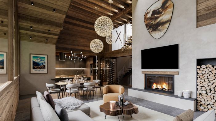 Sale Luxury chalet Les Houches 8&nbsp;Rooms 261.4&nbsp;m²