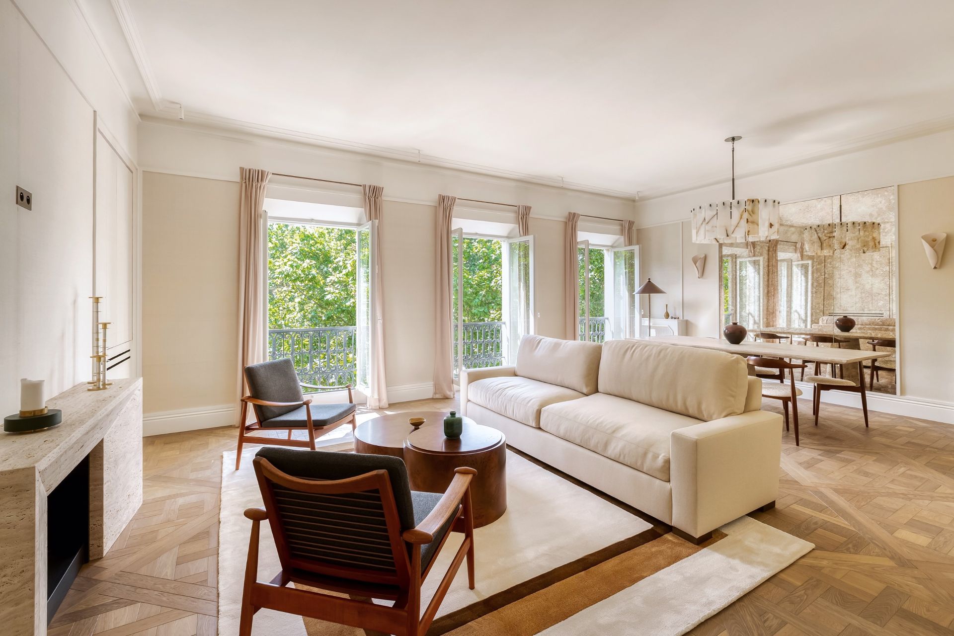 luxury apartment 3 Rooms for sale on PARIS (75008)