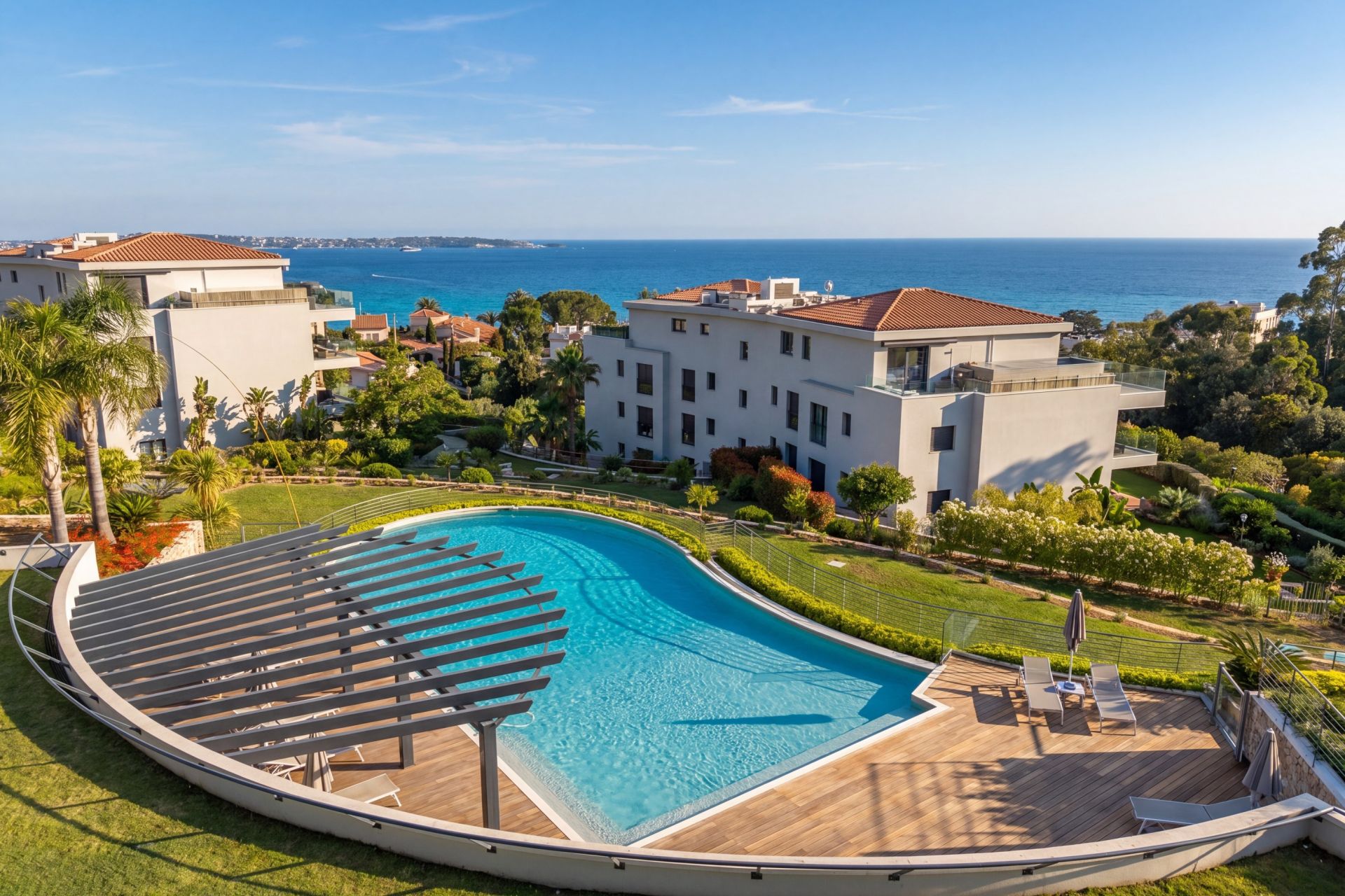 appartement de luxe 3 Pièces en vente sur VALLAURIS (06220)