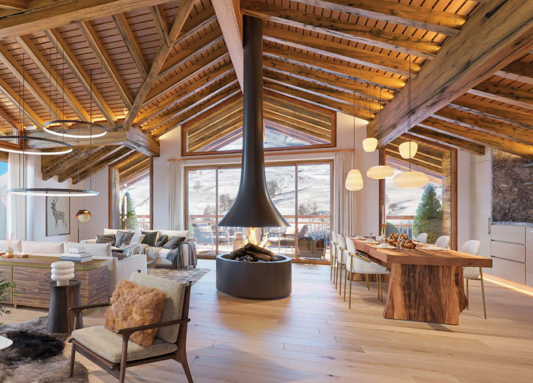 luxury apartment 4 Rooms for sale on LES DEUX ALPES (38860)