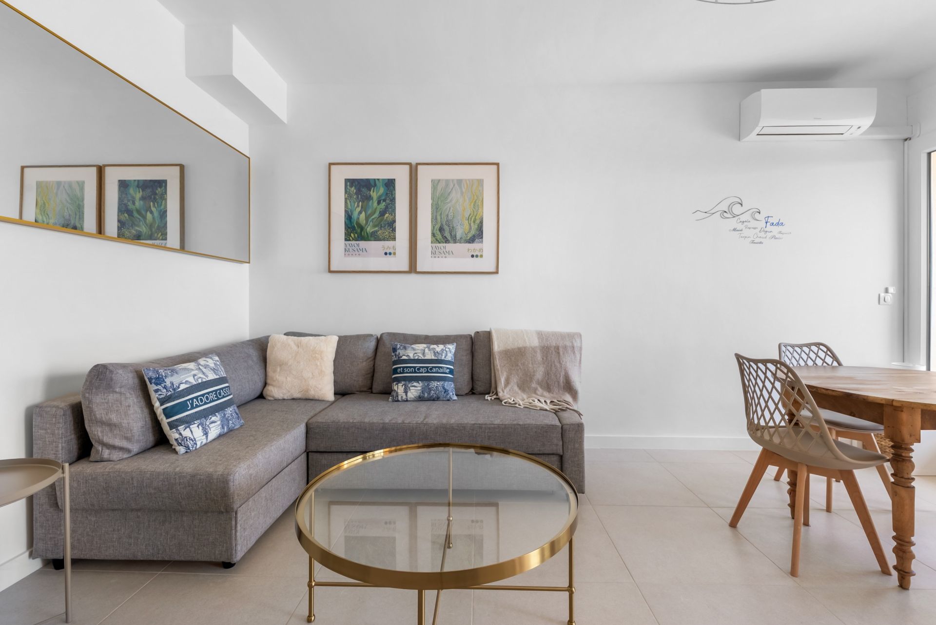 luxury apartment 2 Rooms for rent on CASSIS (13260)