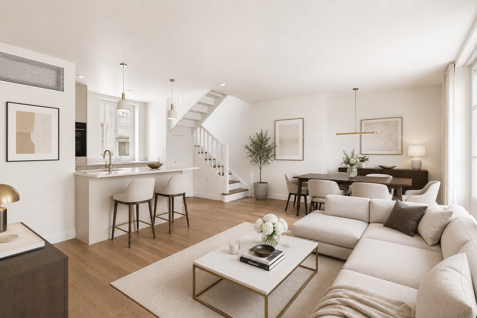 appartement de luxe 3 Pièces en vente sur PARIS (75003)
