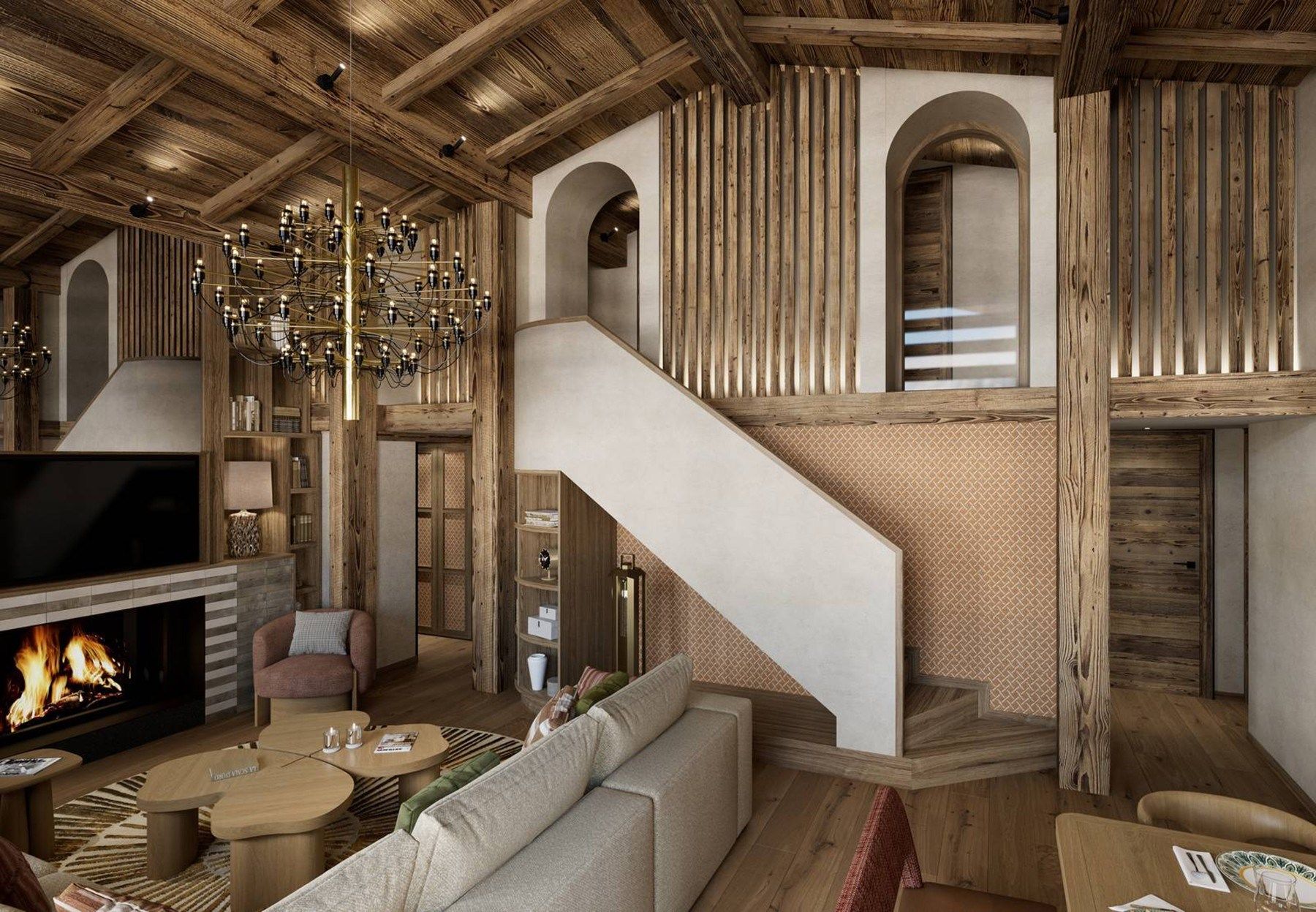 duplex de luxe 6 Pièces en vente sur MEGEVE (74120)