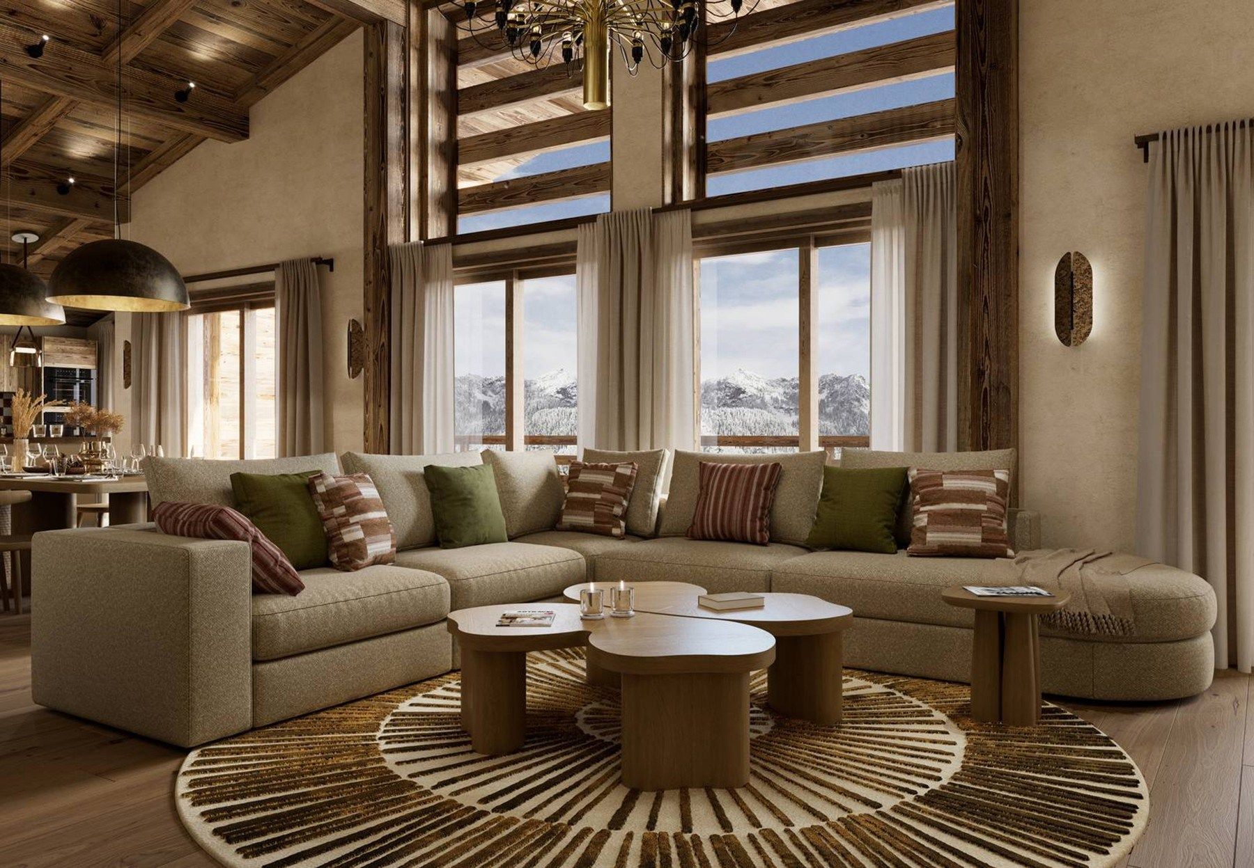 luxury duplex 6 Rooms for sale on MEGEVE (74120)
