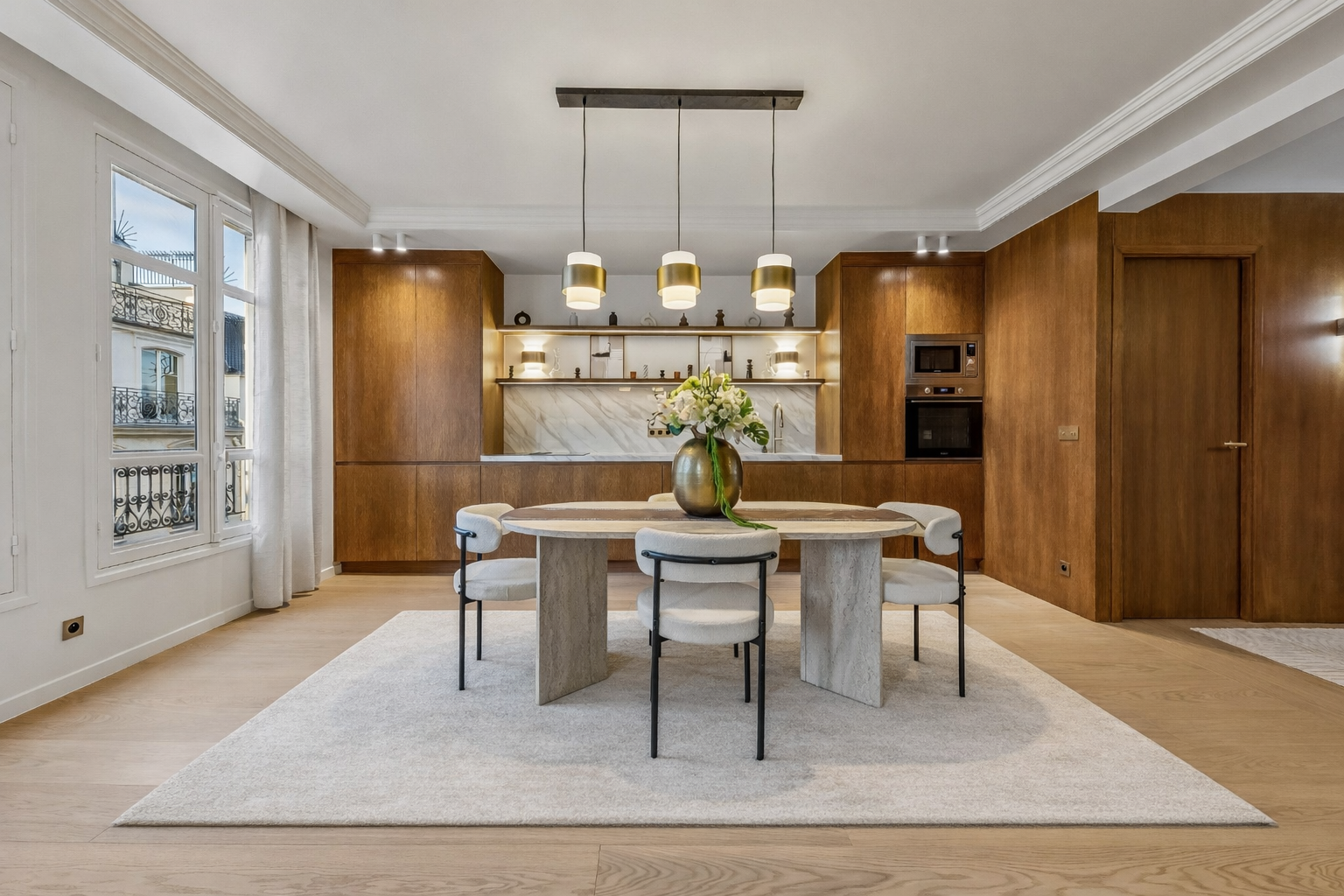 luxury apartment 3 Rooms for sale on PARIS (75008)