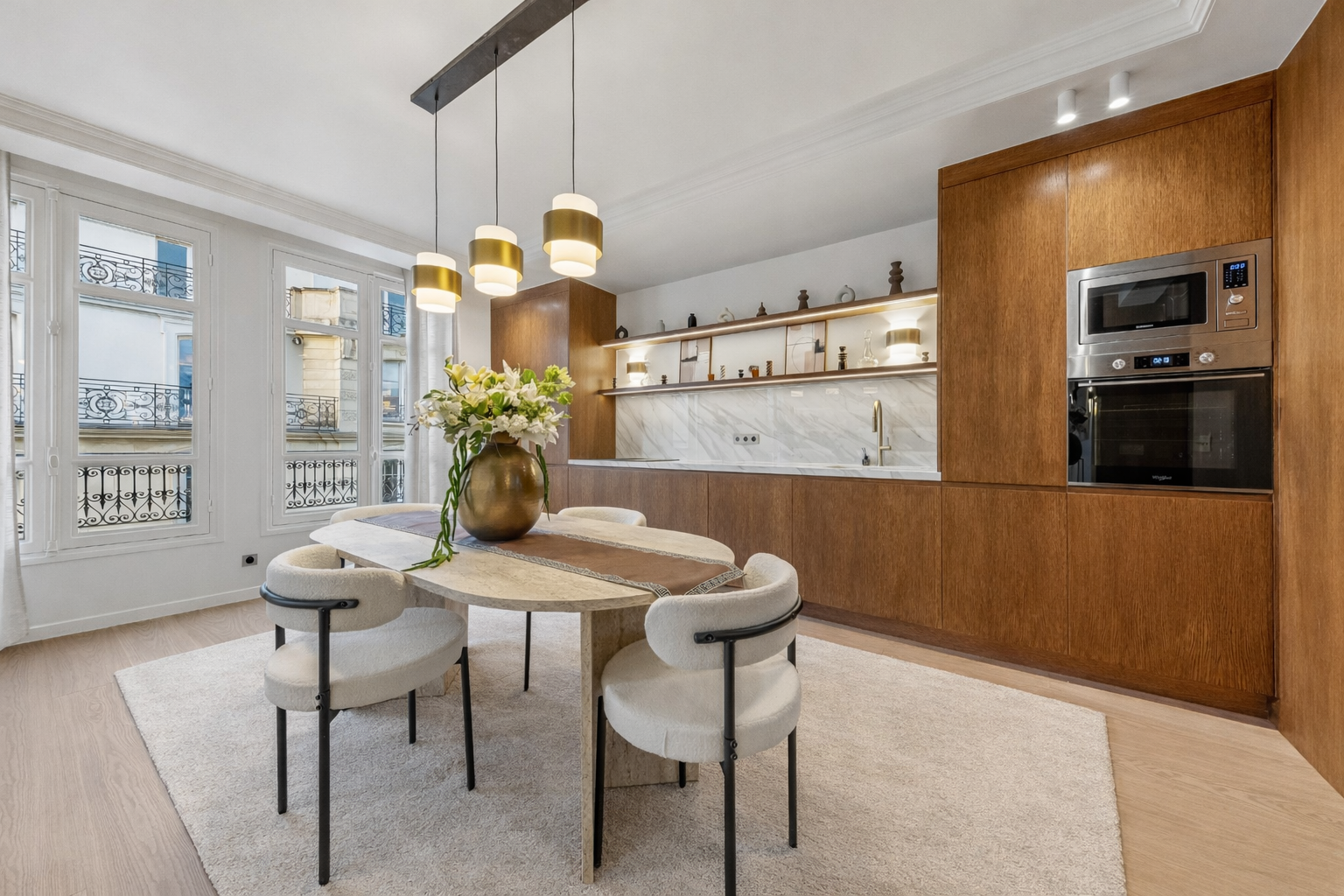 luxury apartment 3 Rooms for sale on PARIS (75008)