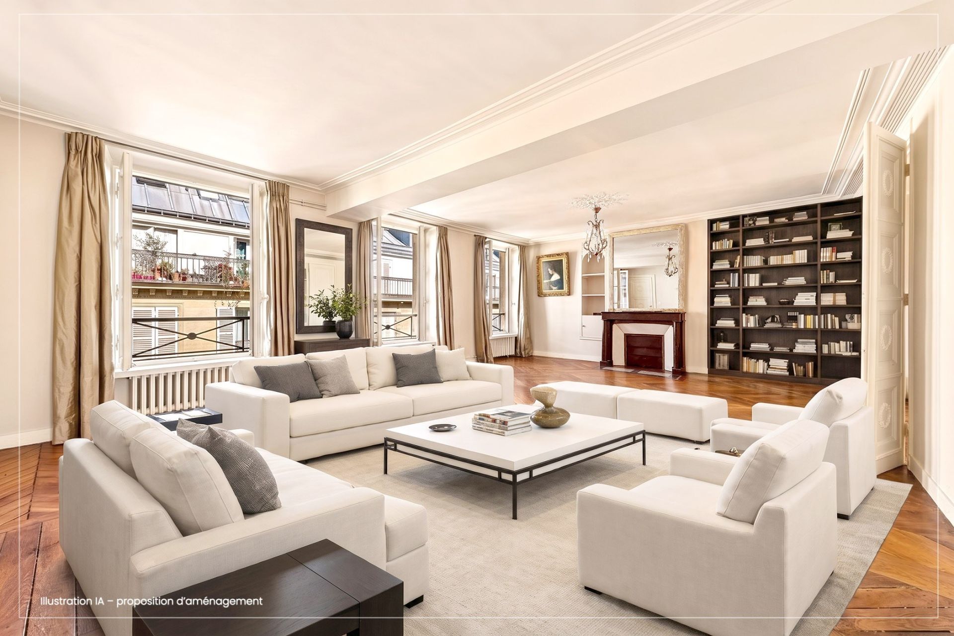luxury apartment 4 Rooms for sale on PARIS (75008)