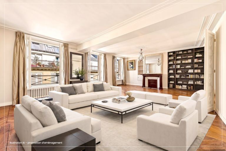 luxury apartment 4 Rooms for sale on PARIS (75008)