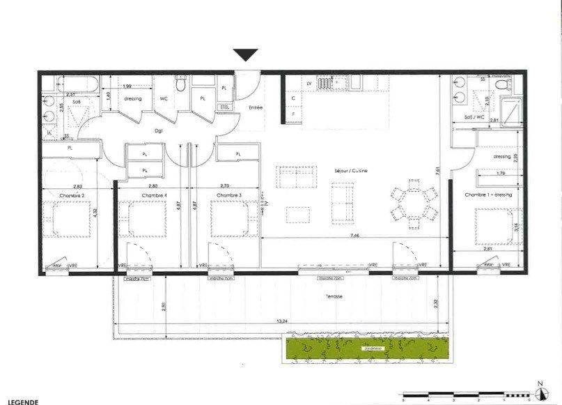 appartement de luxe 5 Pièces en vente sur SETE (34200)