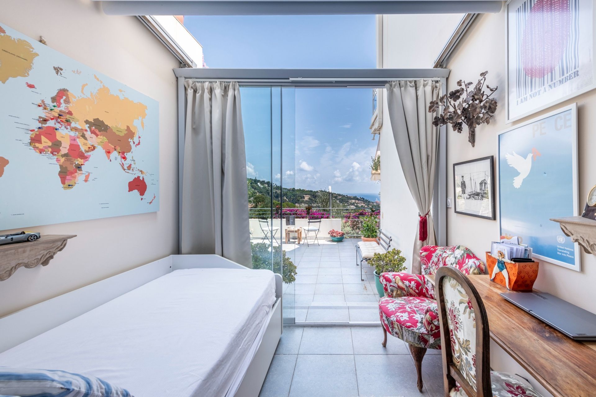 appartement de luxe 3 Pièces en vente sur VILLEFRANCHE SUR MER (06230)