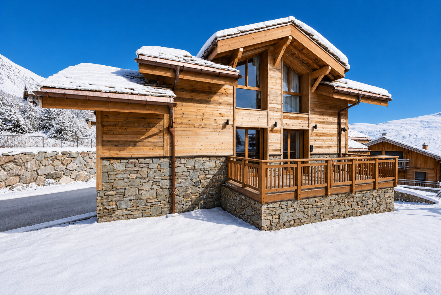 chalet de luxe 7 Pièces en location saisonnière sur L ALPE D HUEZ (38750)