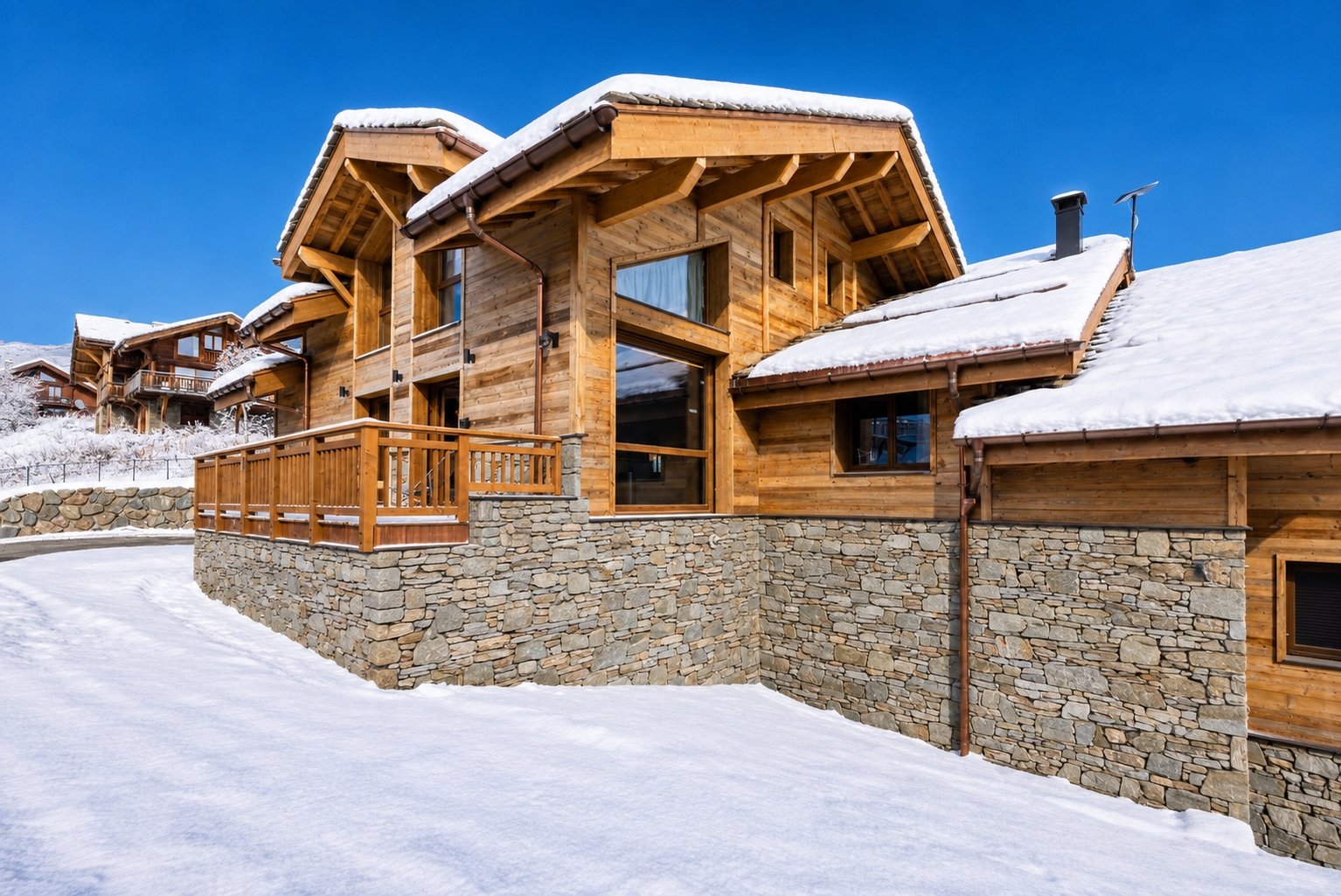 chalet de luxe 7 Pièces en location saisonnière sur L ALPE D HUEZ (38750)