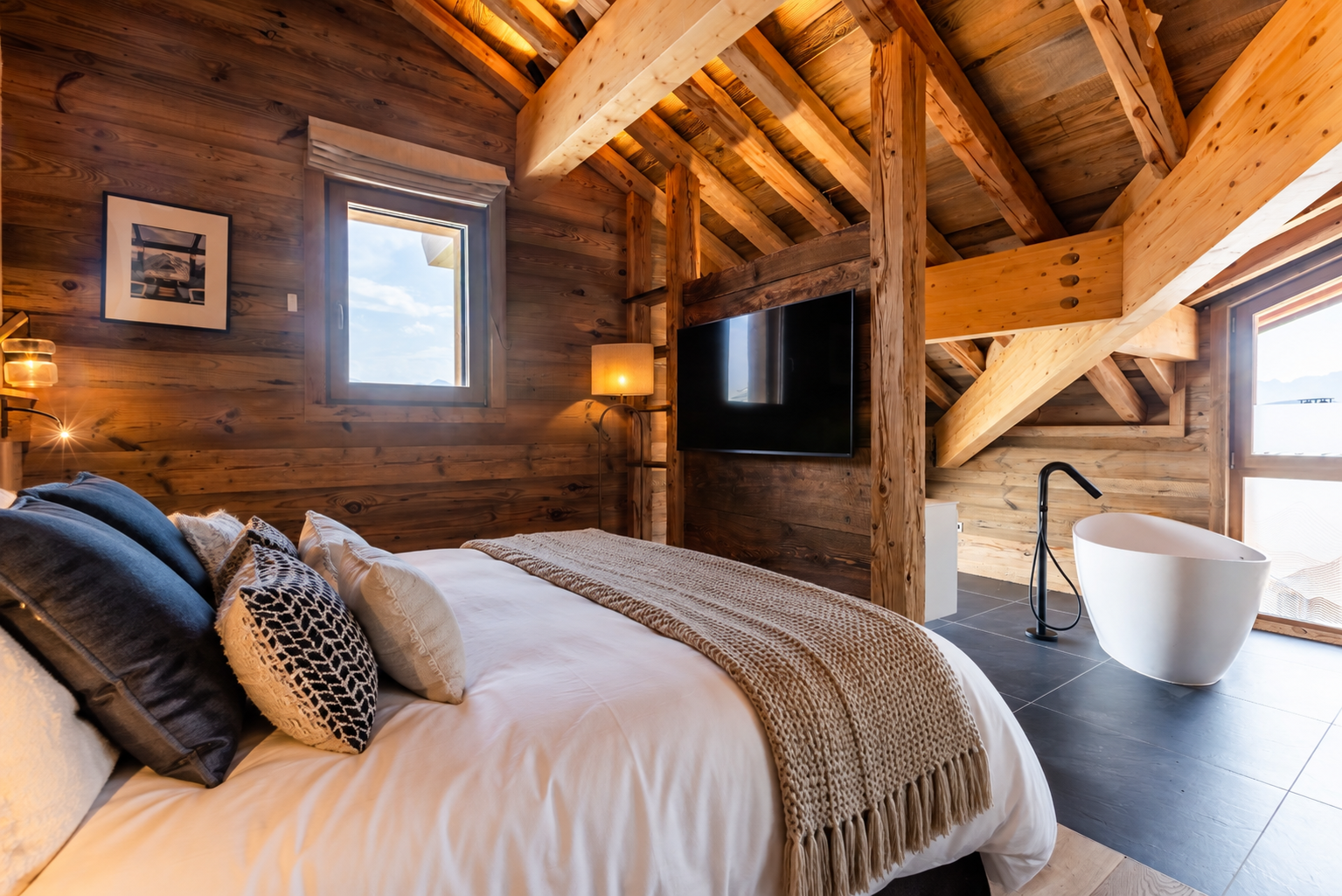 chalet de luxe 7 Pièces en location saisonnière sur L ALPE D HUEZ (38750)
