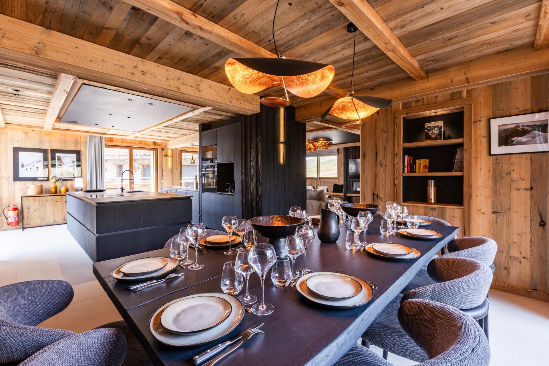 chalet de luxe 7 Pièces en location saisonnière sur L ALPE D HUEZ (38750)