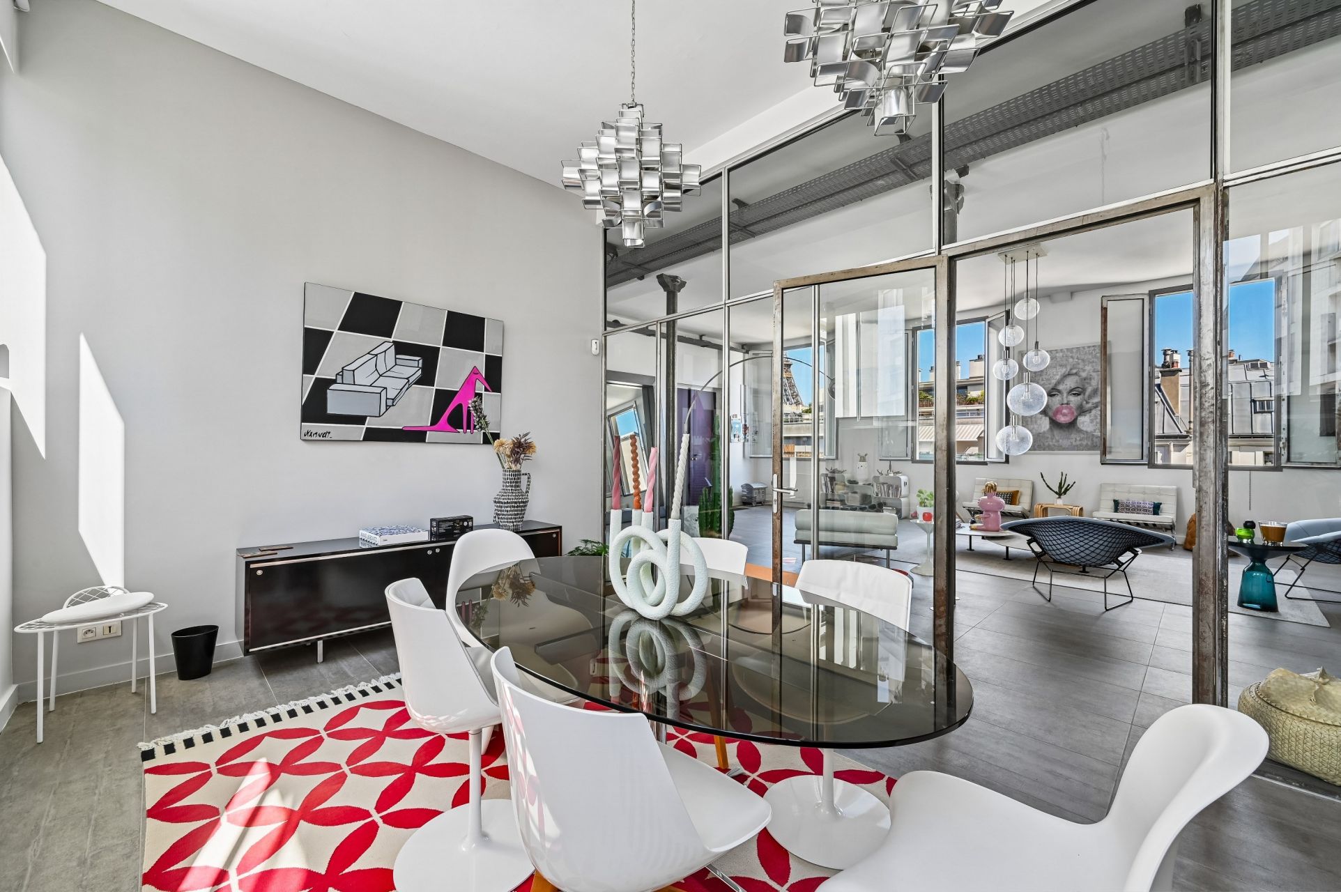 luxury apartment 6 Rooms for sale on PARIS (75015)
