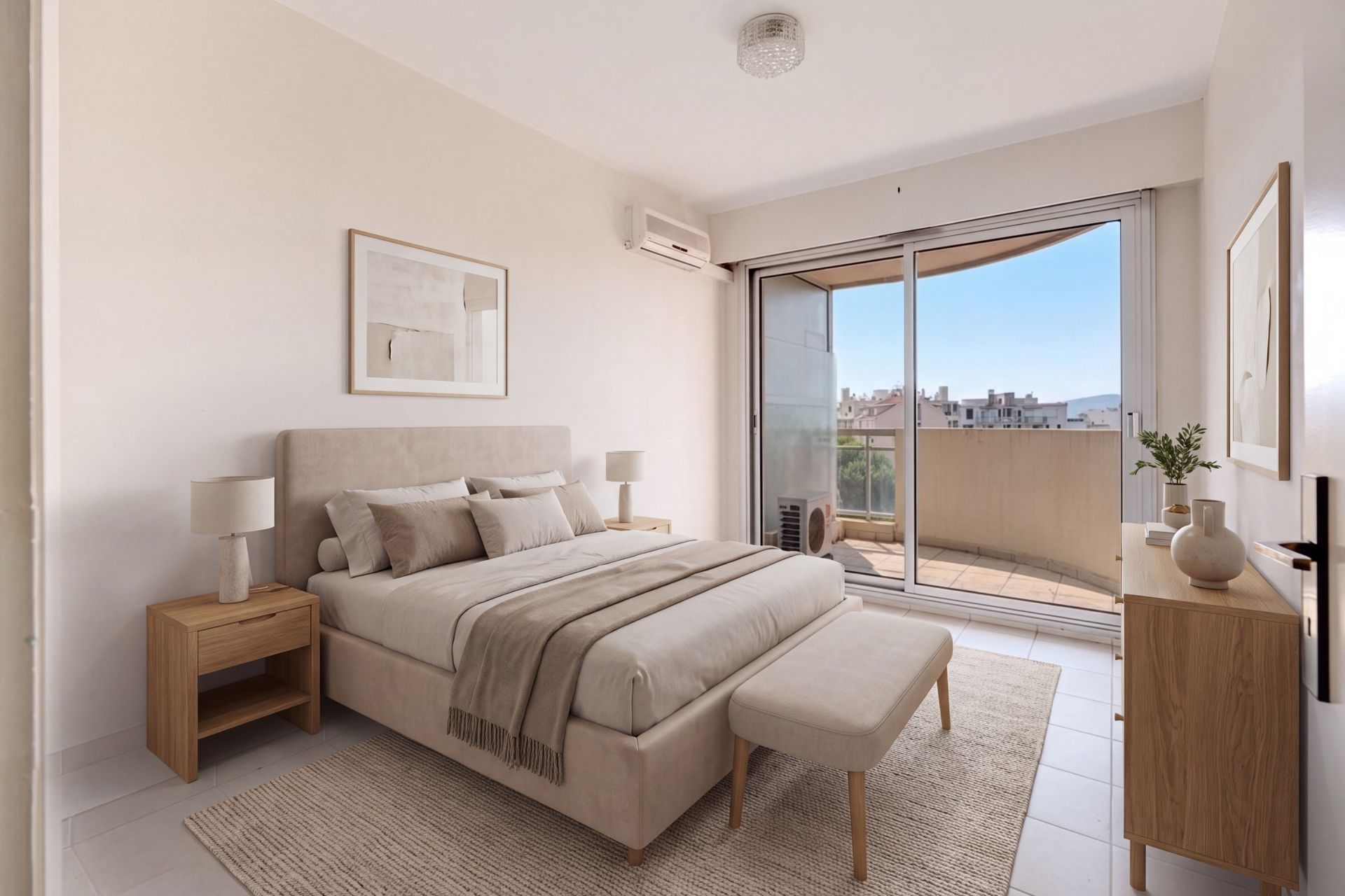 luxury apartment 6 Rooms for sale on CANNES (06400)