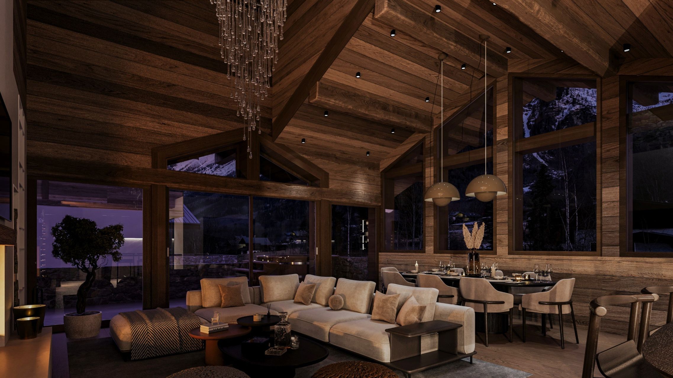 luxury chalet 7 Rooms for sale on LES HOUCHES (74310)