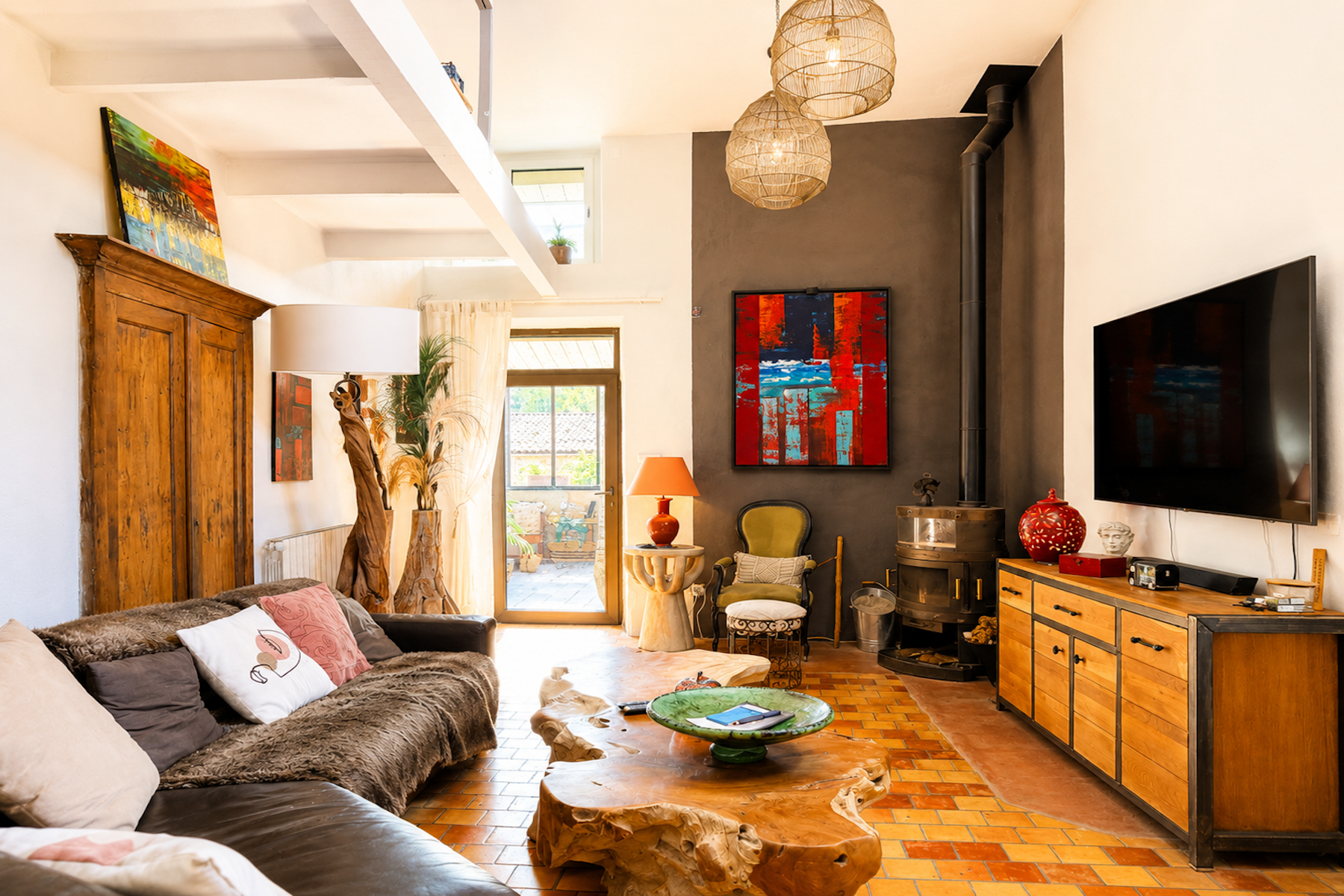 luxury house 7 Rooms for sale on LA ROQUE SUR CEZE (30200)