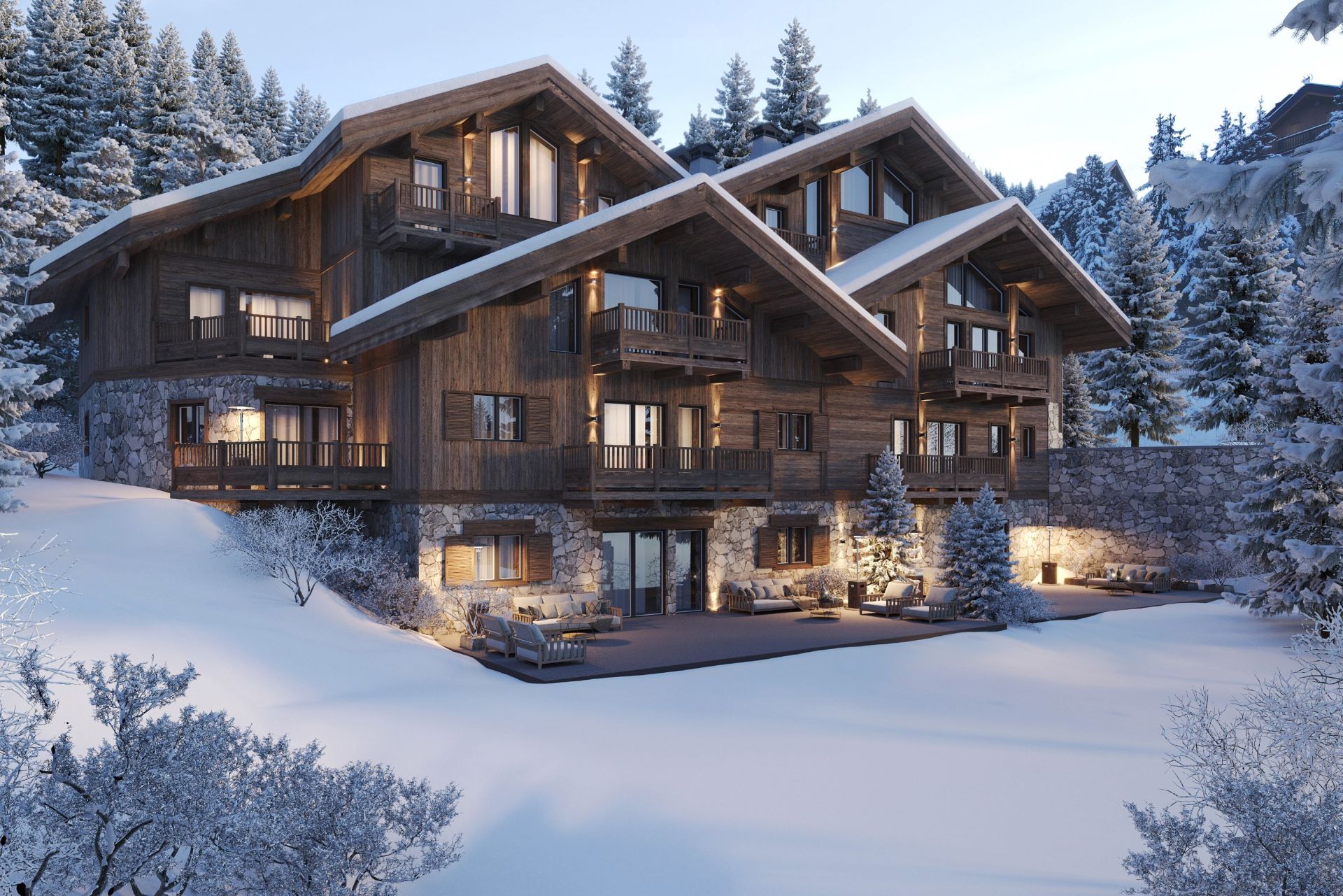 appartement de luxe 3 Pièces en vente sur MERIBEL LES ALLUES (73550)