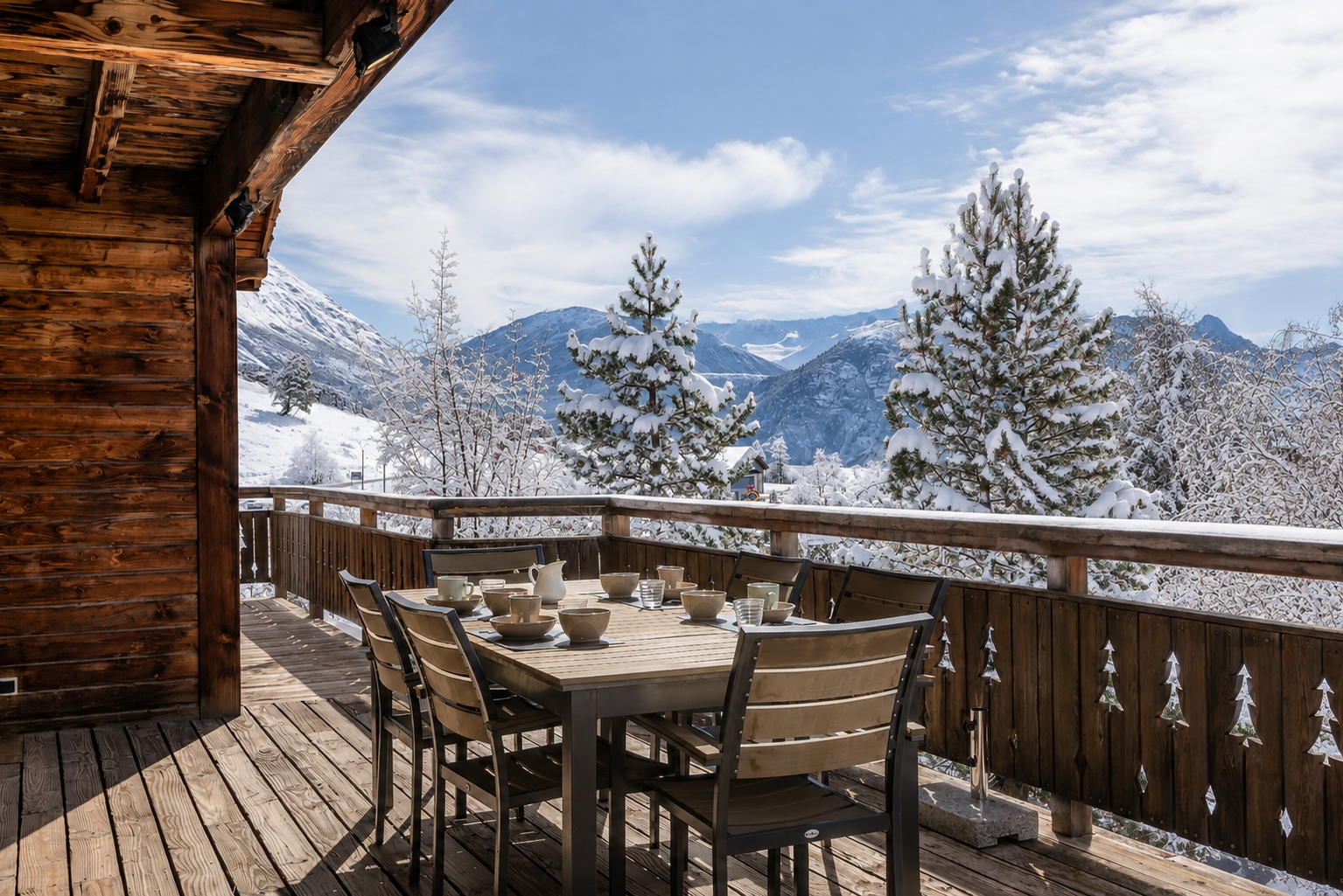 luxury chalet 5 Rooms for seasonal rent on L ALPE D HUEZ (38750)