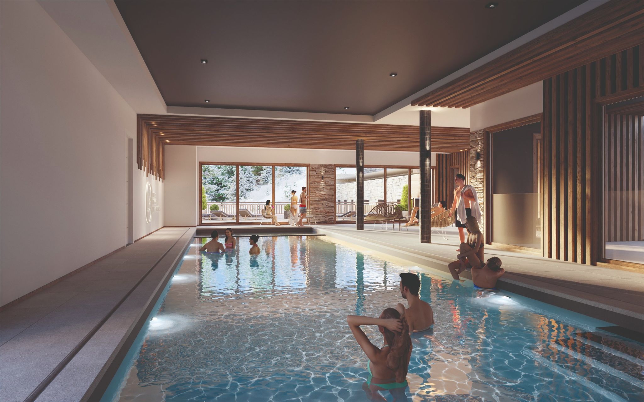 luxury apartment 3 Rooms for sale on LES DEUX ALPES (38860)