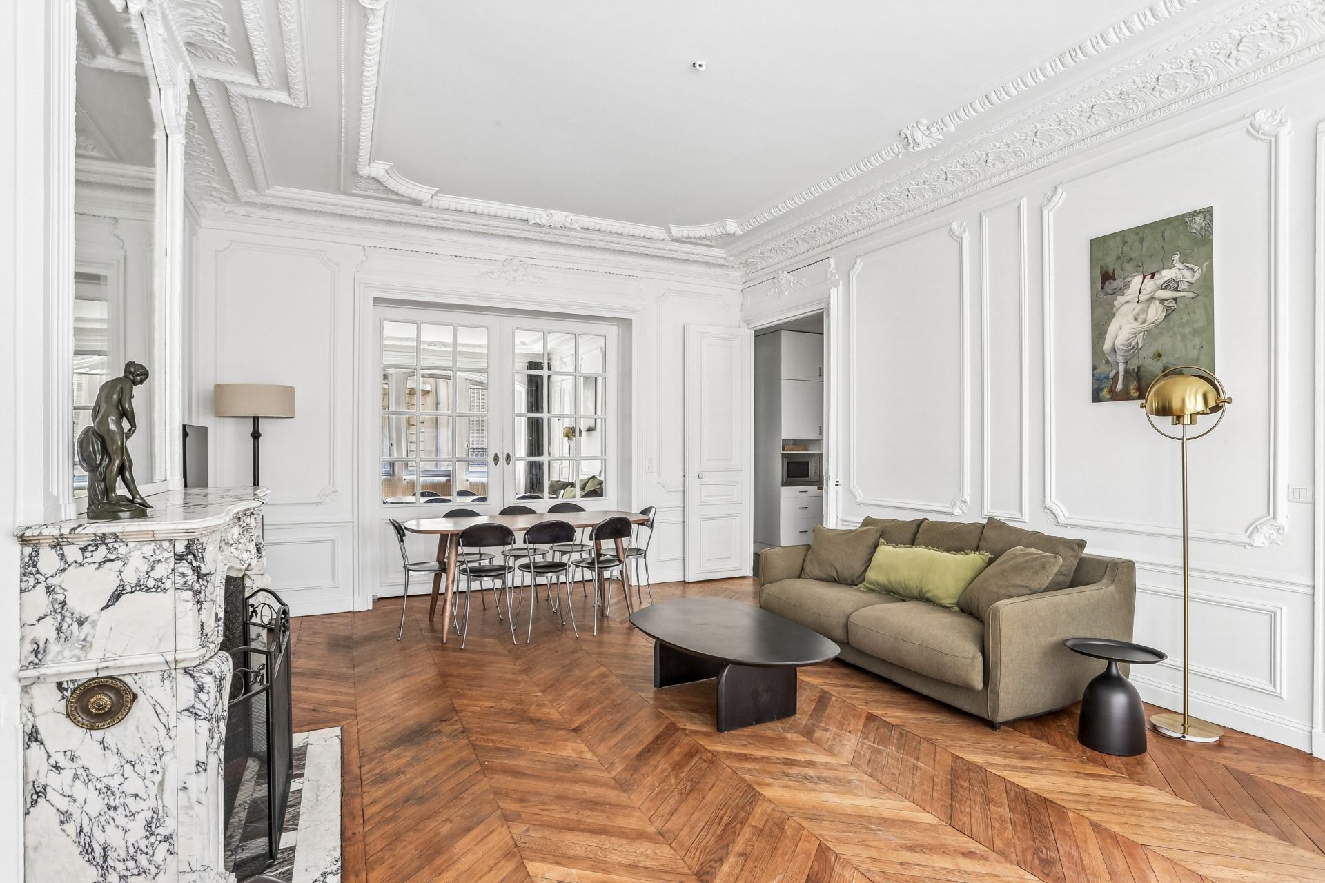luxury apartment 3 Rooms for sale on PARIS (75008)