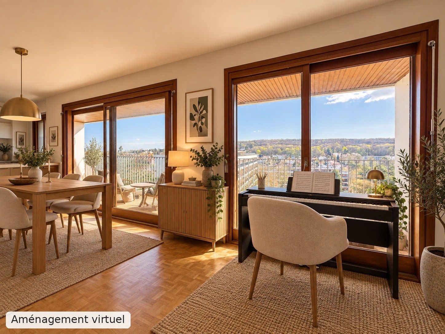 luxury apartment 4 Rooms for sale on MEUDON (92190)