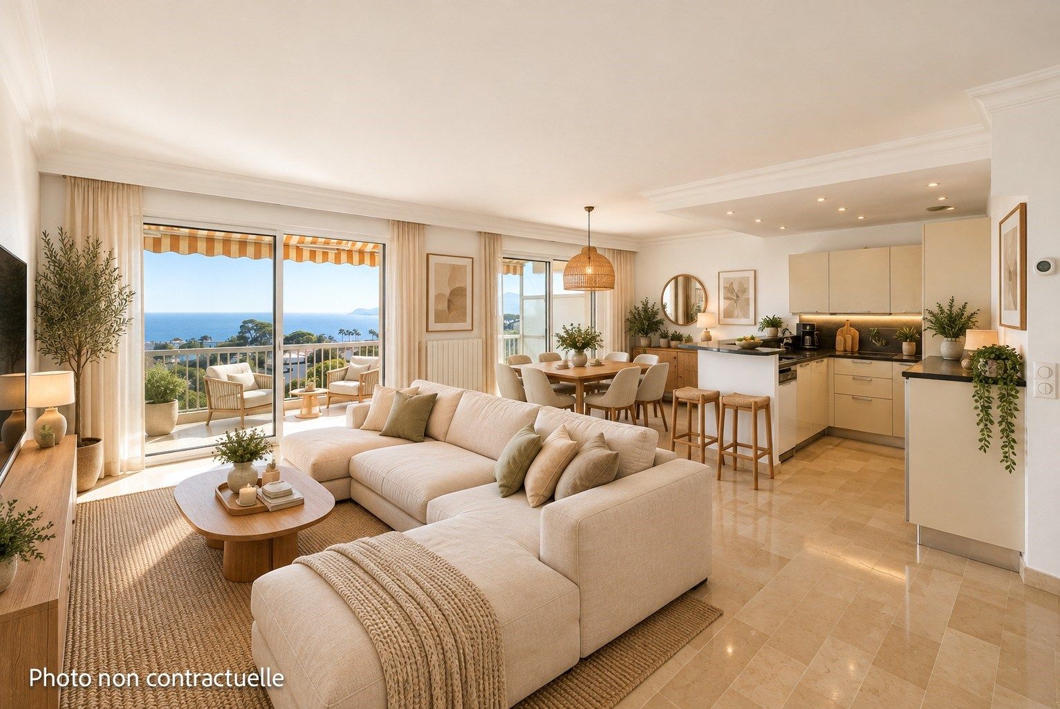 appartement de luxe 3 Pièces en vente sur CANNES (06400)