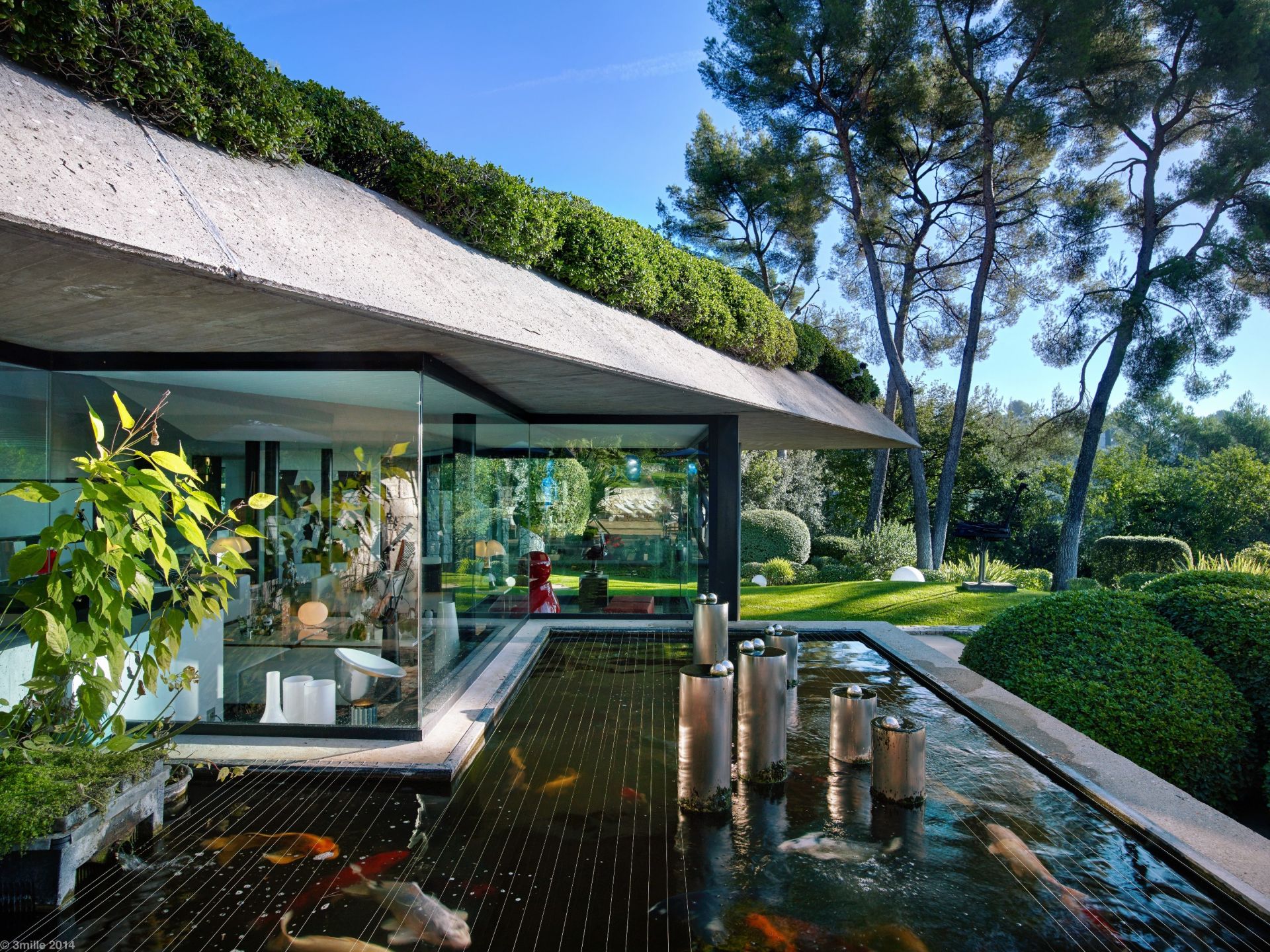 maison contemporaine 12 Pièces en vente sur ST PAUL DE VENCE (06570)