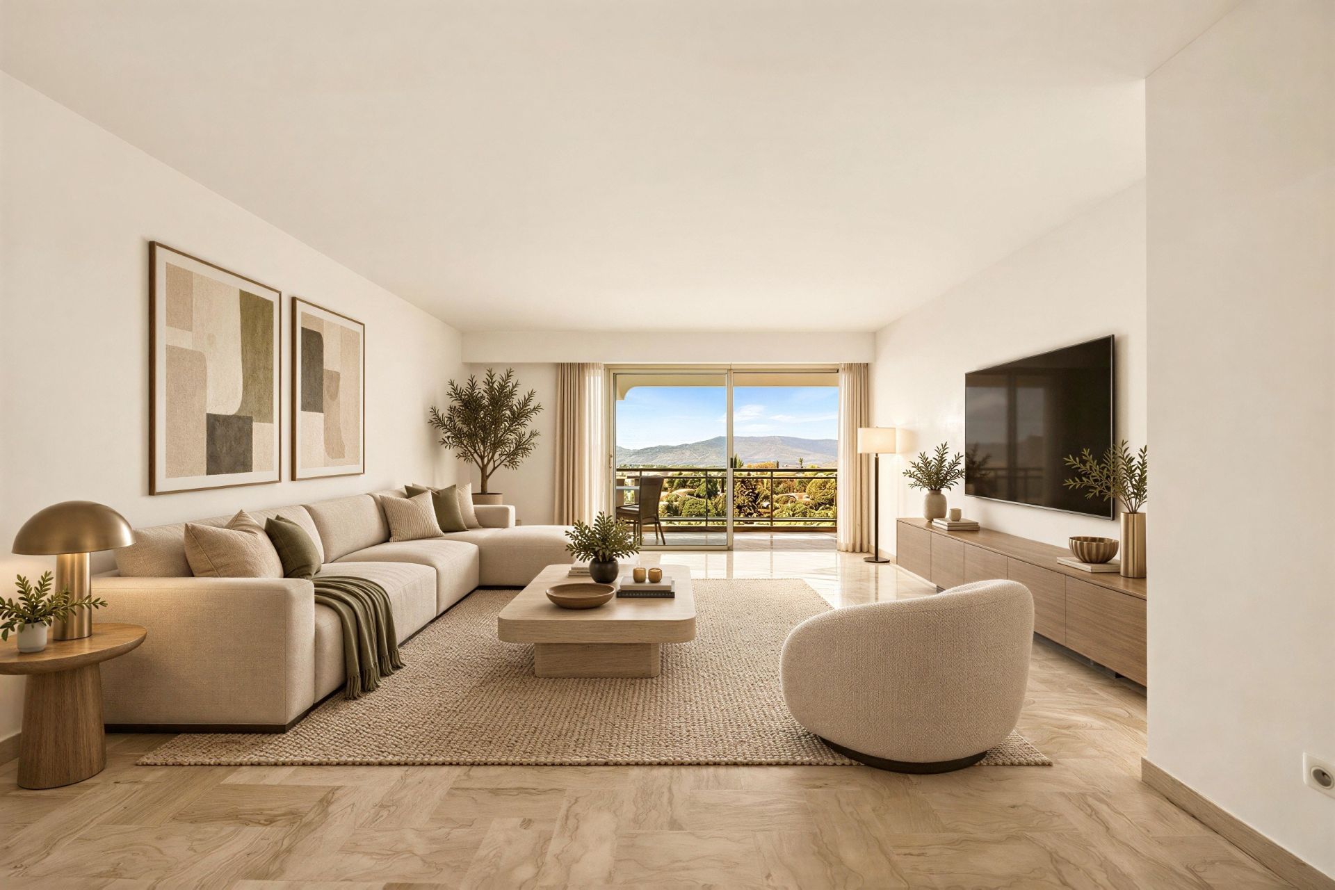 appartement de luxe 3 Pièces en vente sur LE CANNET (06110)