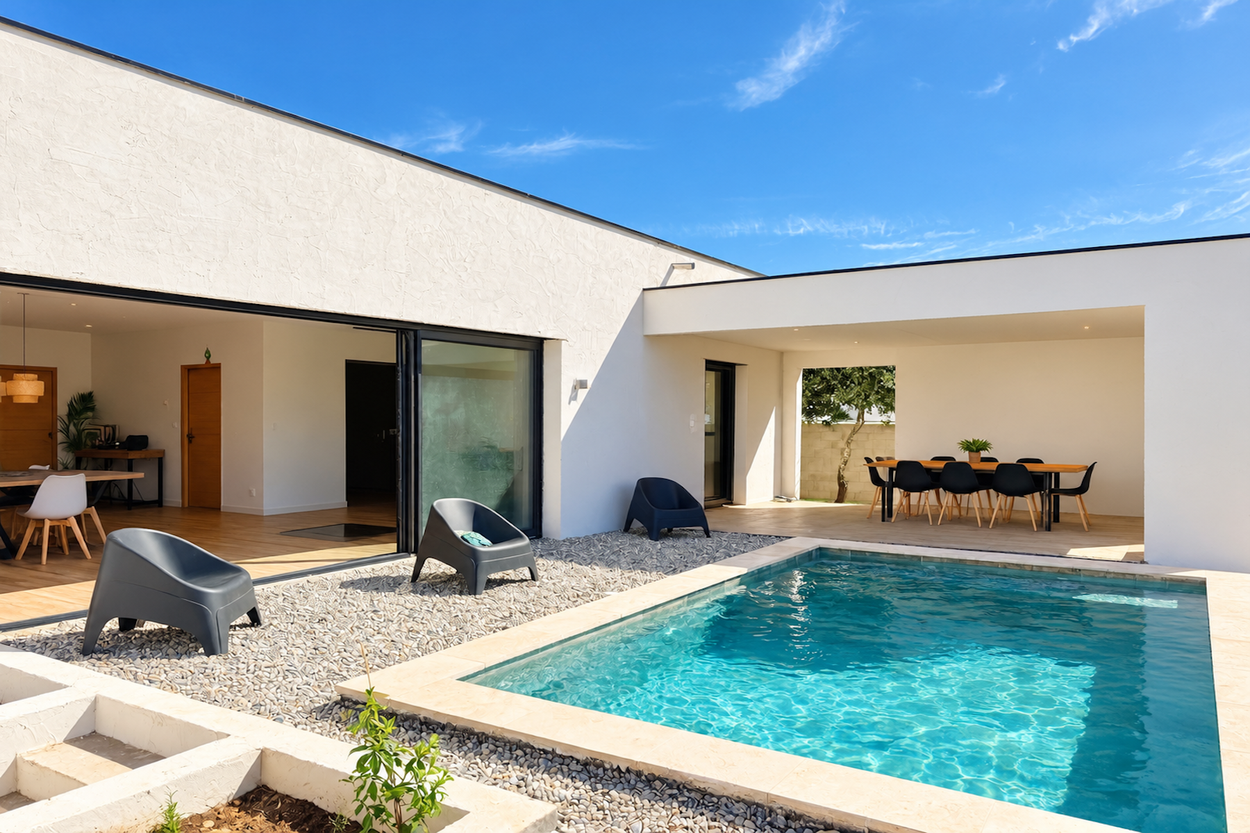 maison contemporaine 8 Pièces en vente sur VERS PONT DU GARD (30210)