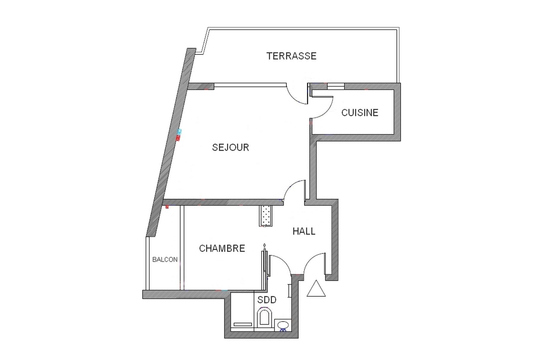 appartement de luxe 2 Pièces en location sur MONACO (98000)