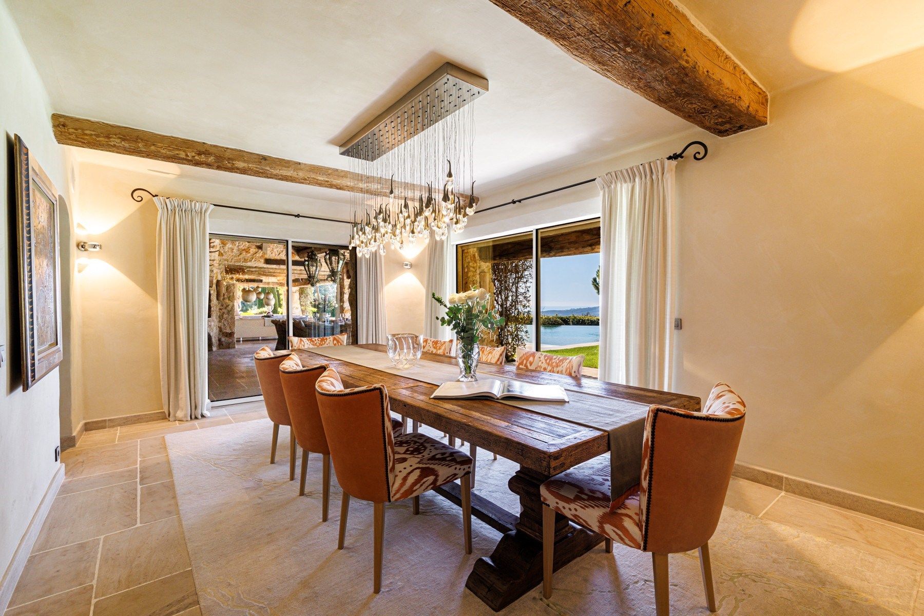 luxury provencale house 11 Rooms for sale on LA COLLE SUR LOUP (06480)