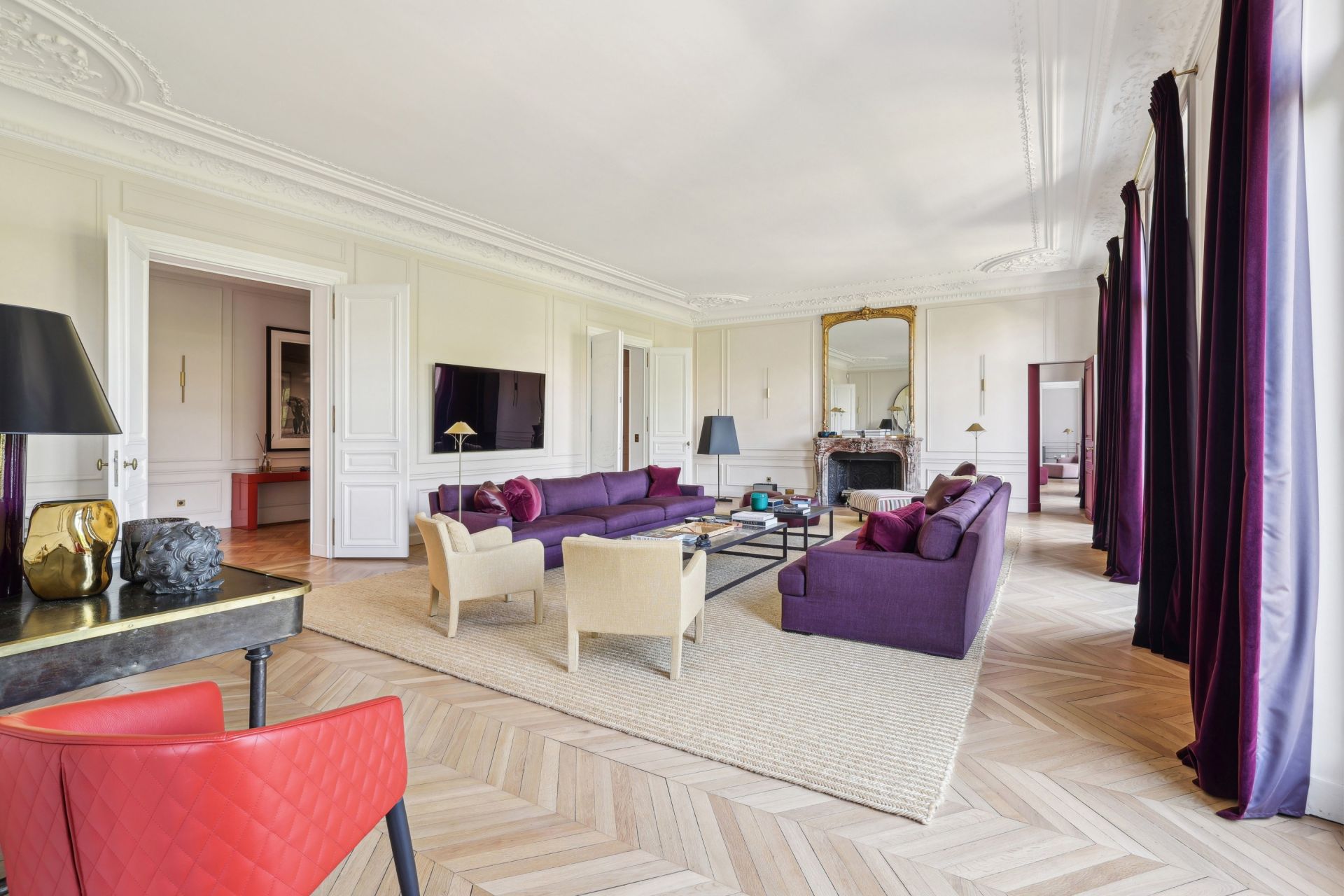 luxury apartment 7 Rooms for sale on PARIS (75016)