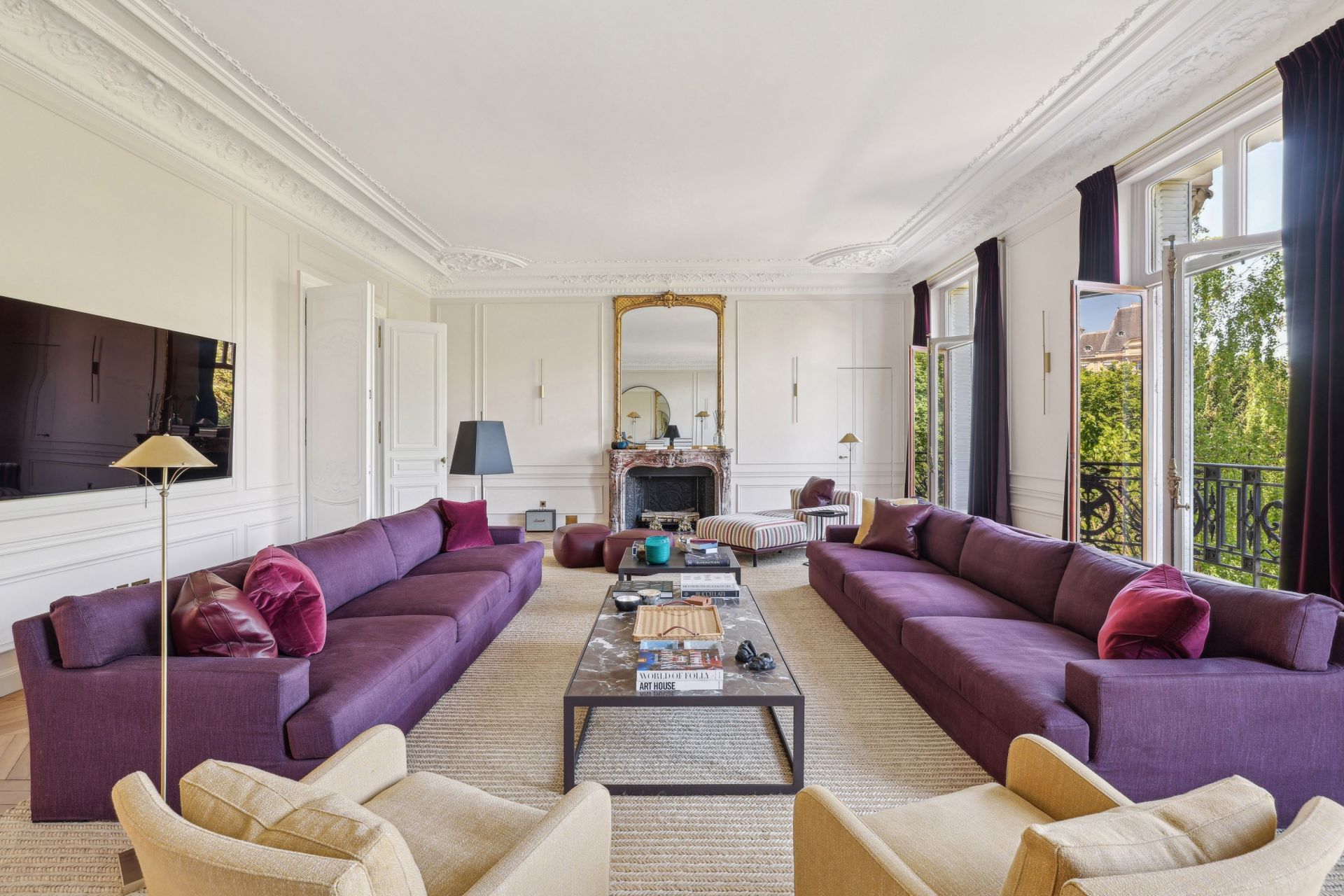 luxury apartment 7 Rooms for sale on PARIS (75016)
